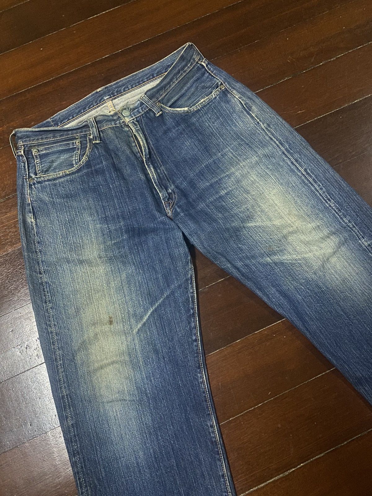 Warehouse & Co. Vintage 40s world war II inspired JOE McCOY 901 Z Selvedge Size US 36 / EU 52 - 7 Thumbnail