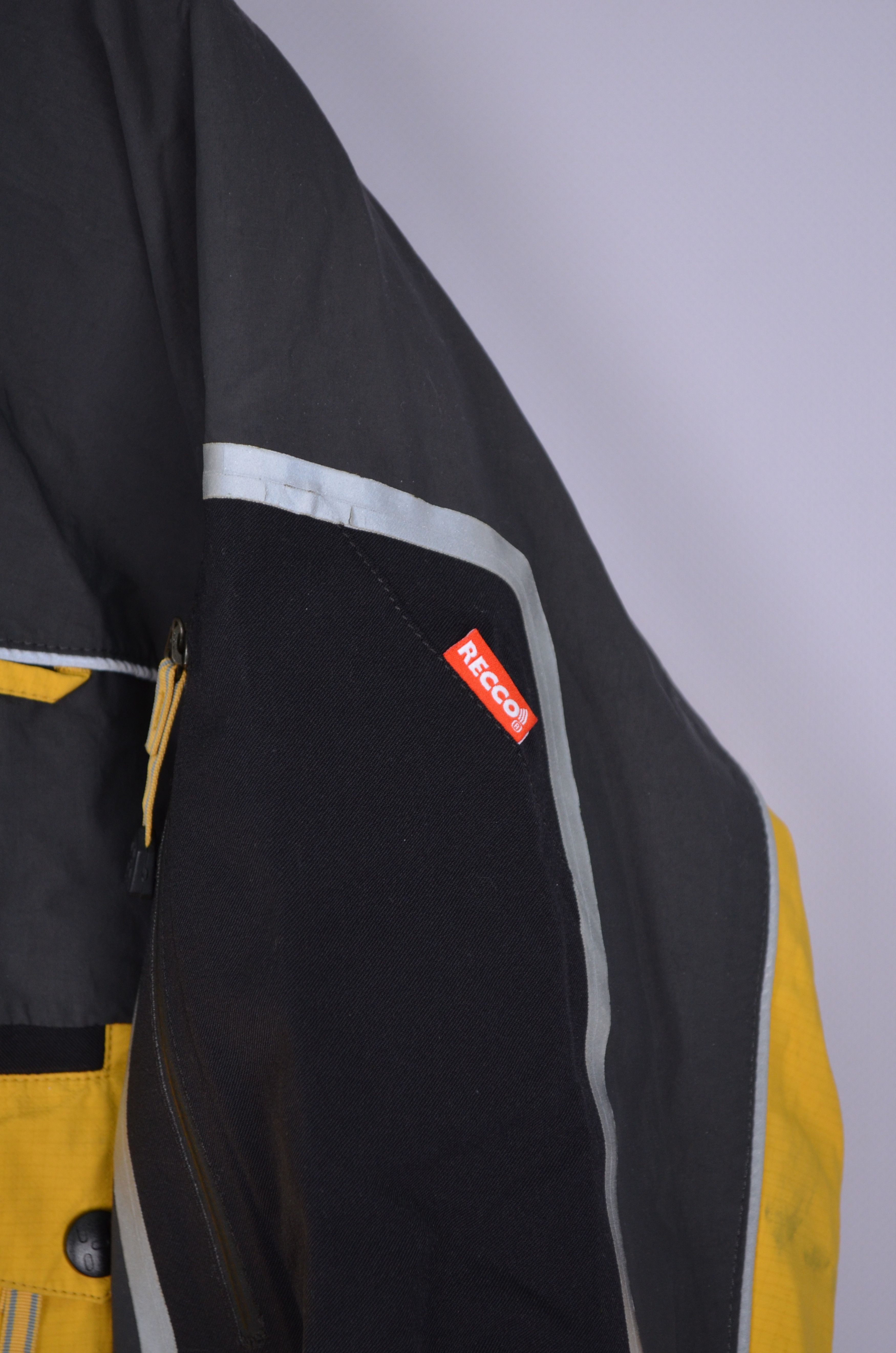 Haglofs Haglofs Gore Tex Recco System Yellow Grey Jacket Ski Size XL Size US XL / EU 56 / 4 - 6 Thumbnail
