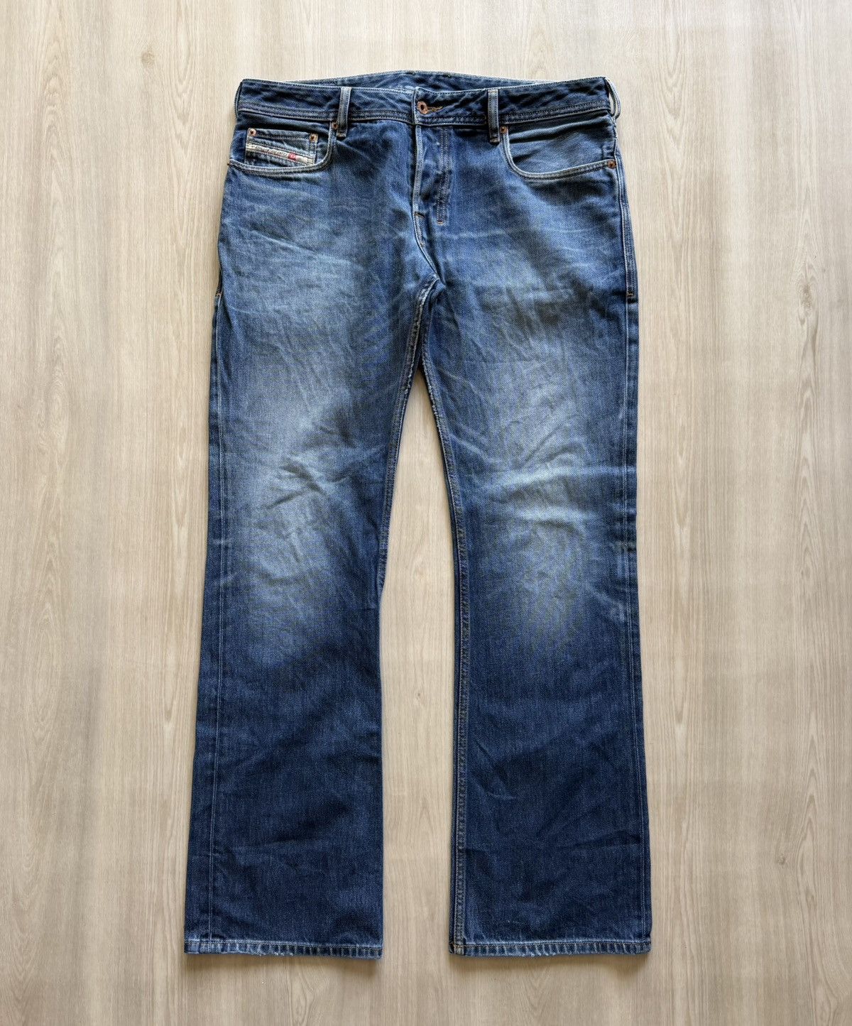 Diesel Diesel Jeans Zatiny Bootcut Denim Sz 36x34 *36x33 Size US 36 / EU 52 - 3 Thumbnail