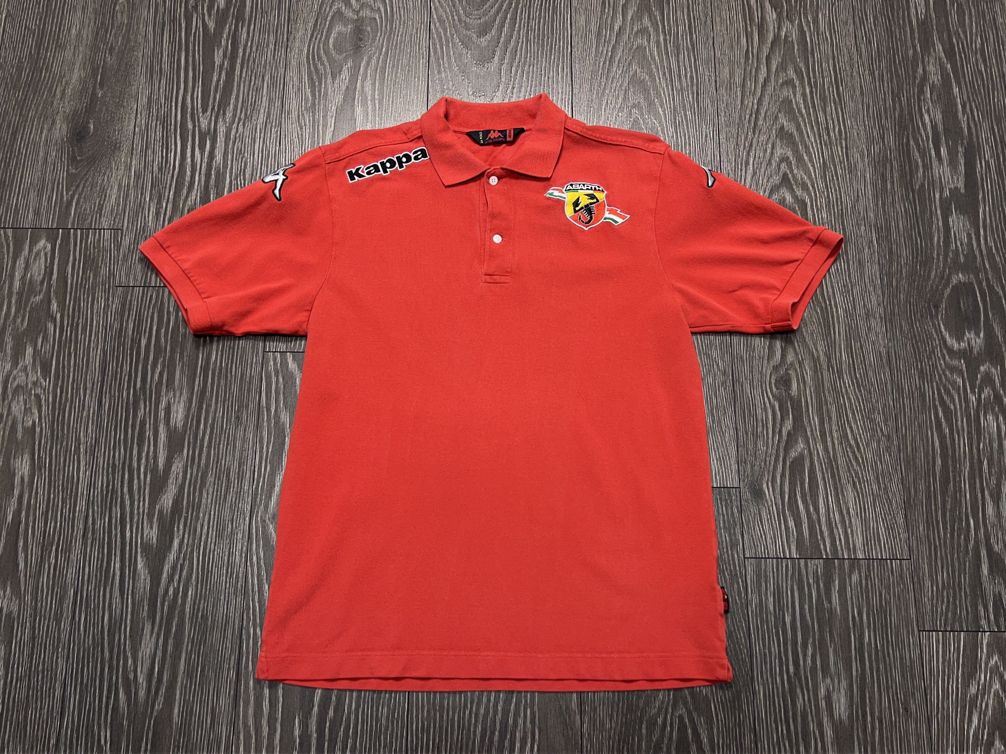 Kappa Abarth Racing Squadra Corse Fiat Polo T Shirt Tee Size M Size US M / EU 48-50 / 2 - 1 Thumbnail
