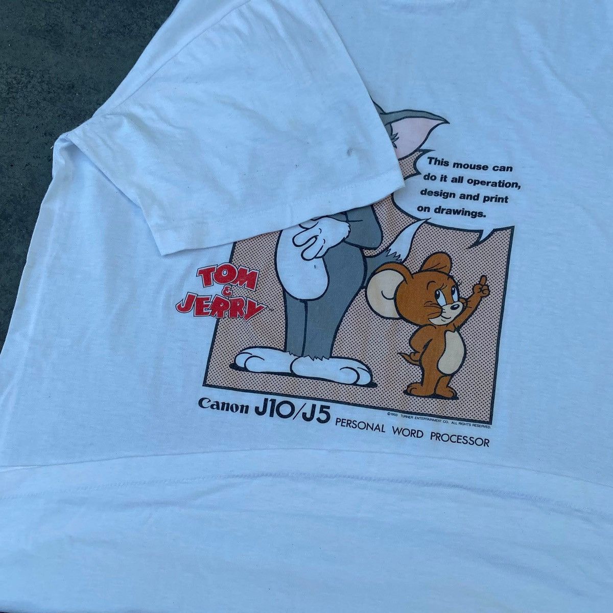 Vintage RARE ‼️ Tom and Jerry Size US L / EU 52-54 / 3 - 5 Thumbnail