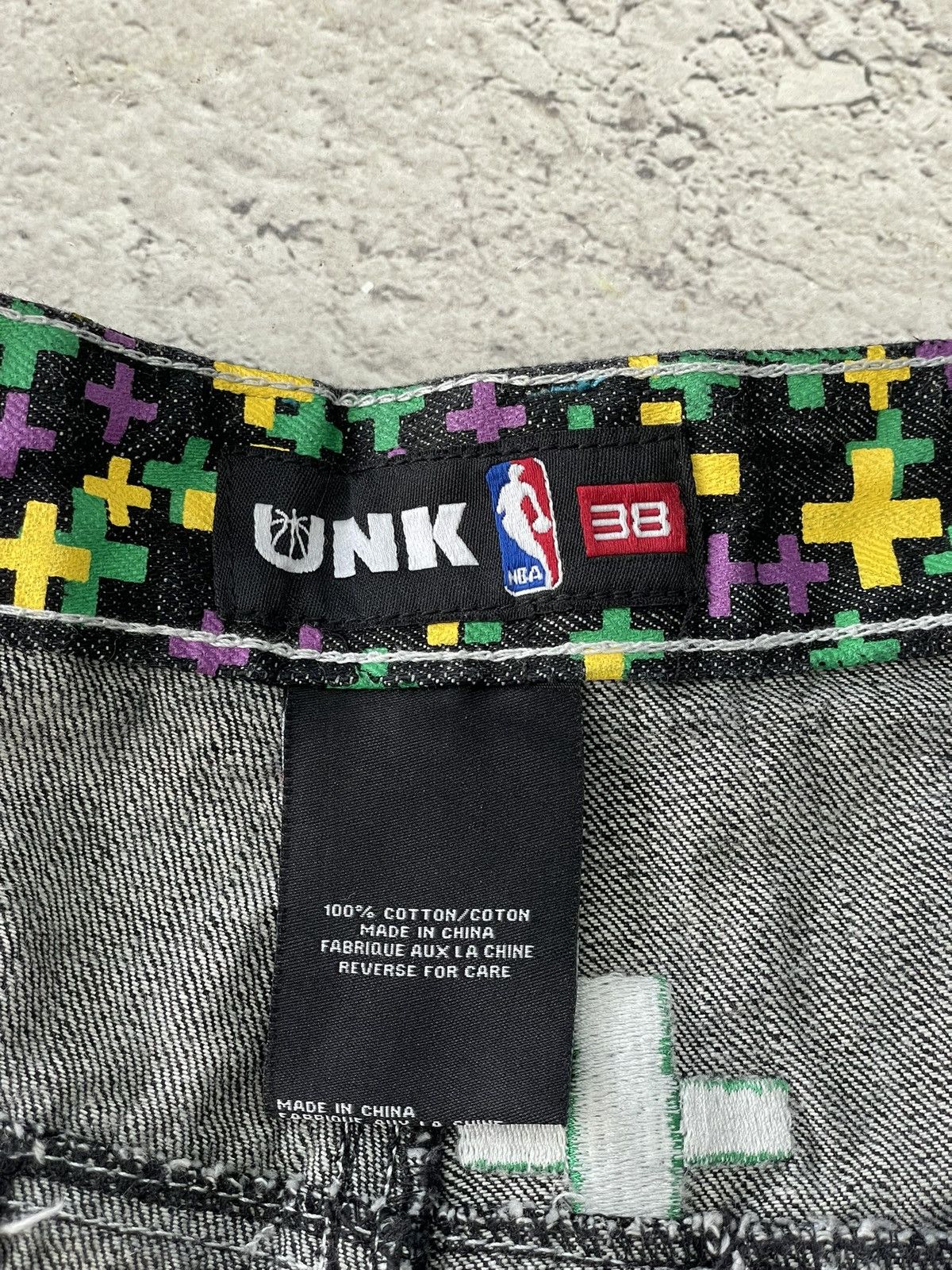 NBA Wide leg baggy y2k NBA Junk shorts pants Size US 38 / EU 54 - 8 Thumbnail