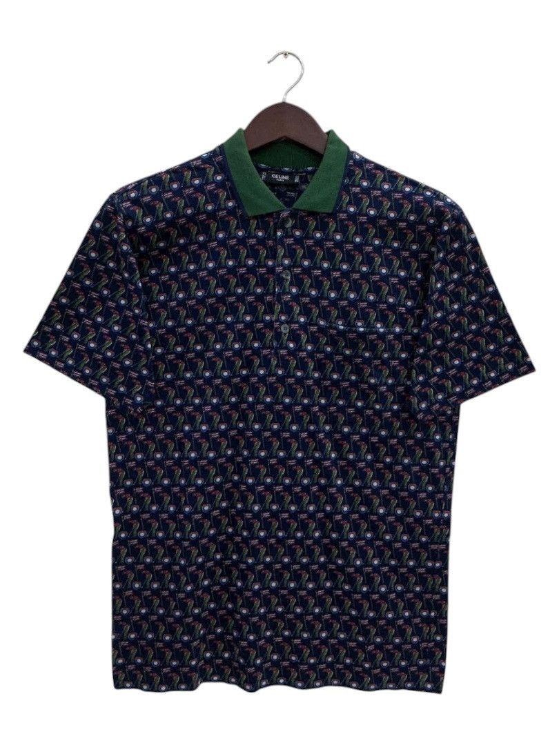 Celine Vintage Celine Monogram Golf Polos Size US S / EU 44-46 / 1 - 1 Thumbnail