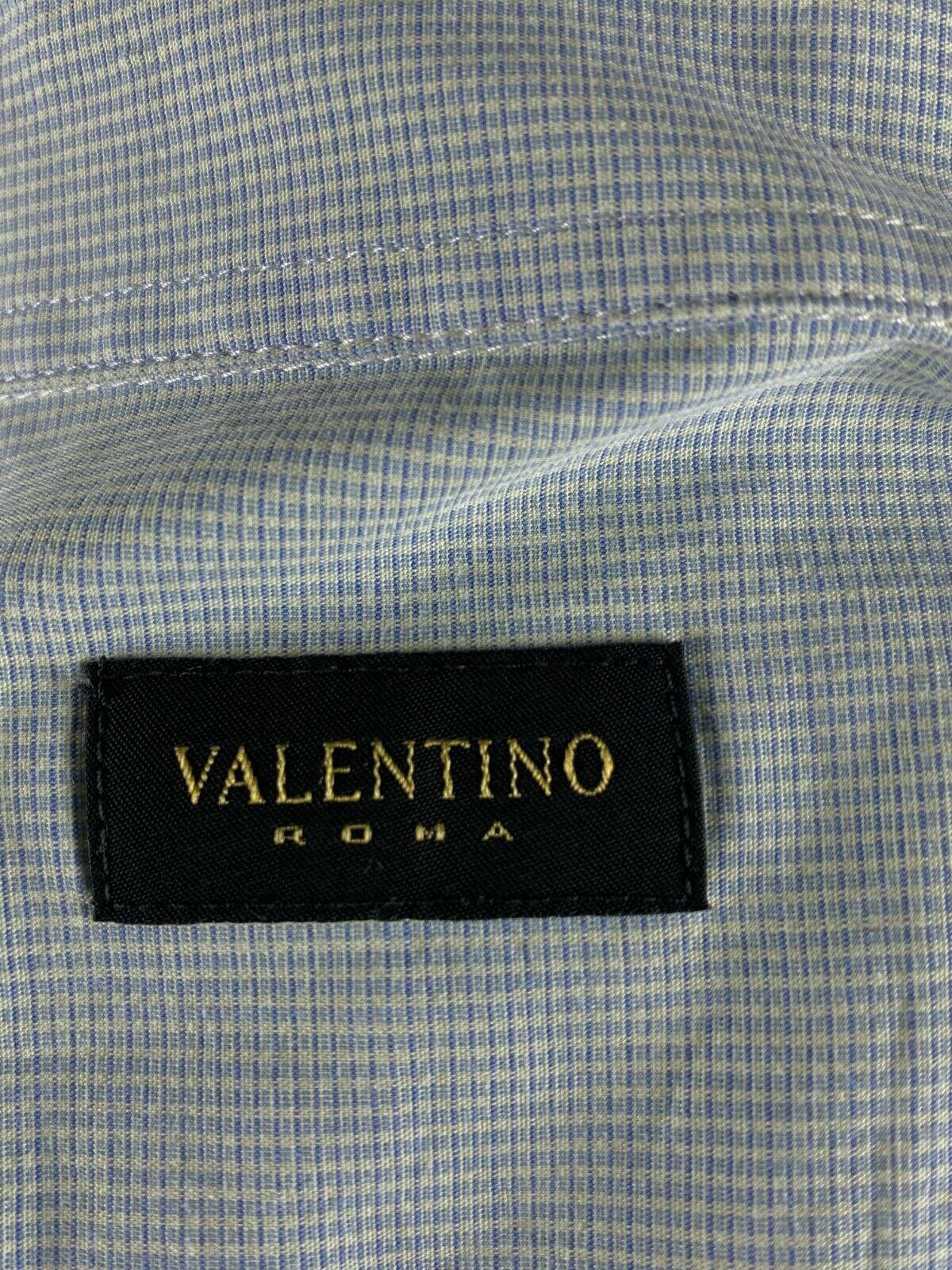 Valentino Men Valentino Roma Blue Dress Shirt Size 42 16.5 Size US M / EU 48-50 / 2 - 11 Thumbnail