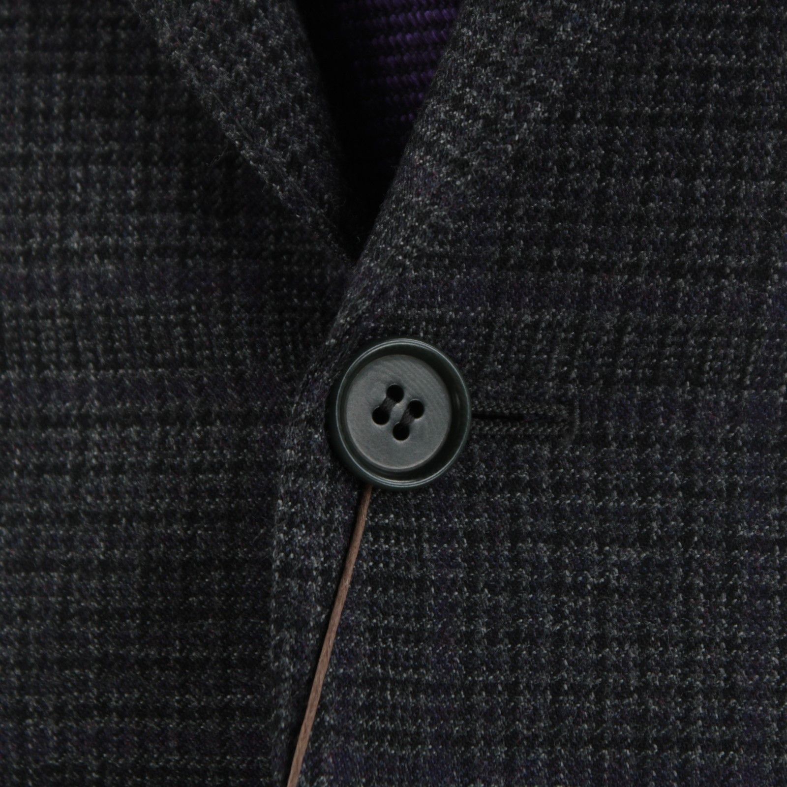 Canali Canali Sport Coat Size 42 Regular US in Gray Size 42R - 2 Thumbnail
