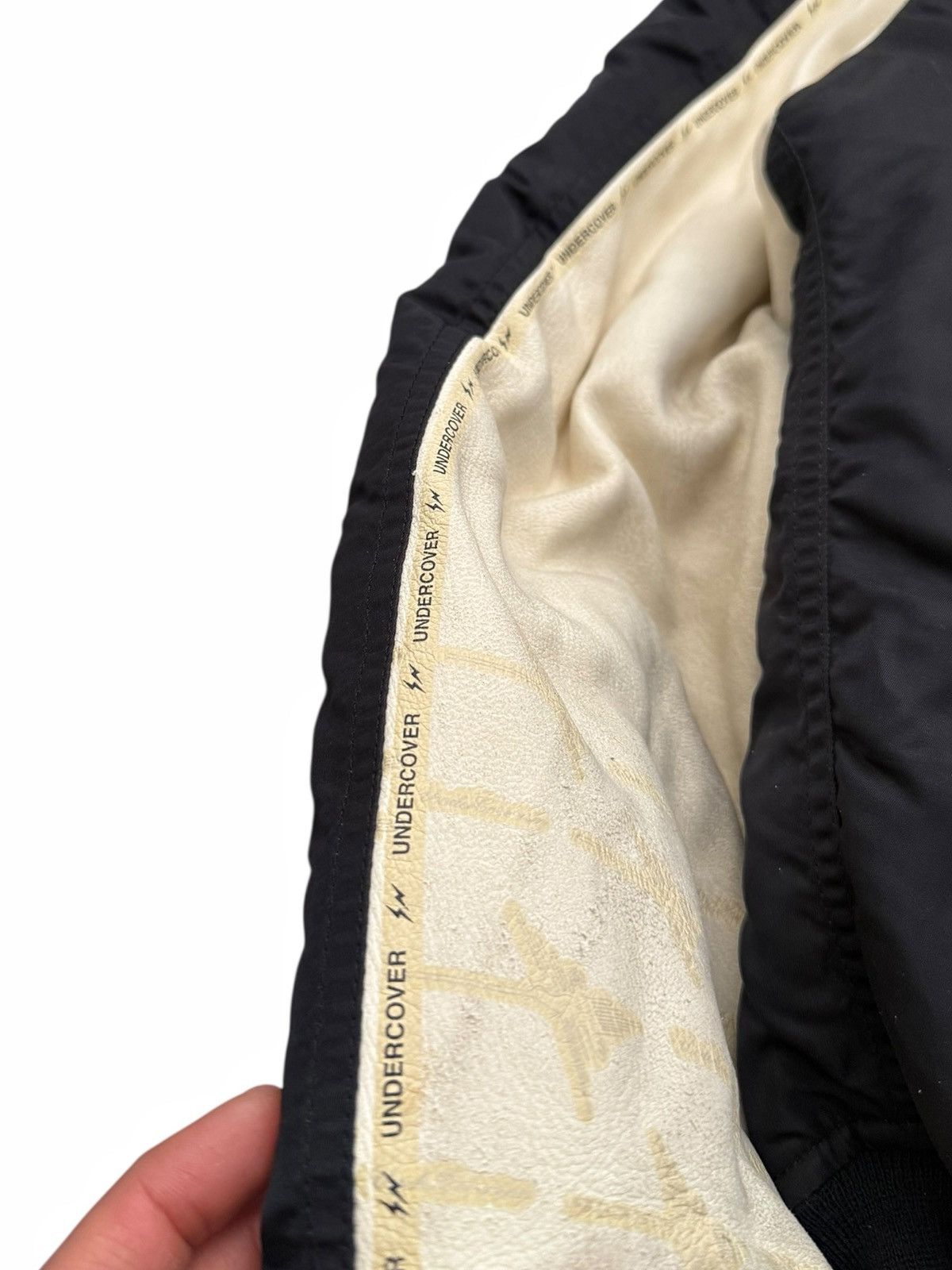 Undercover 2004 GRAIL OG 1st Fragment Deerskin Patch Bomber Size US M / EU 48-50 / 2 - 8 Thumbnail