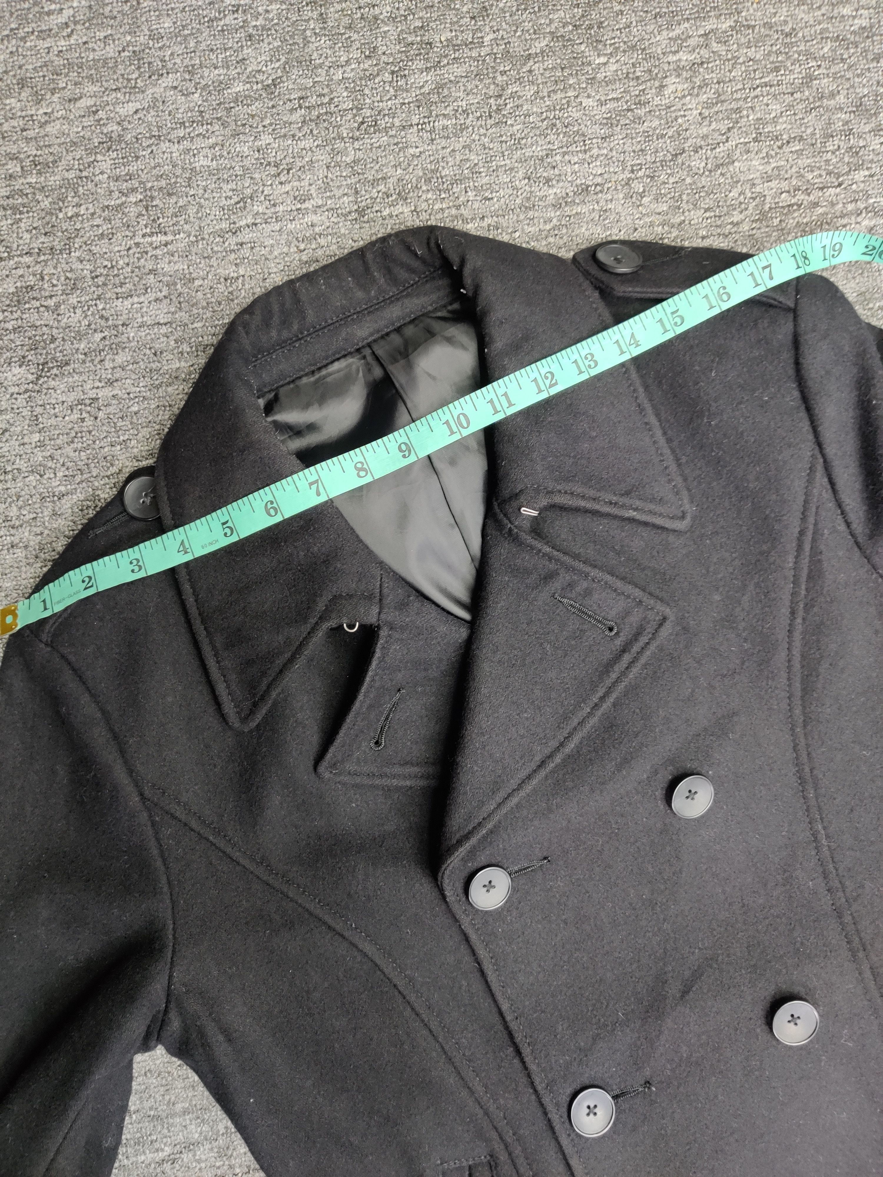 PPFM Vintage PPFM Wool Double Breasted Coat Jacket Size US L / EU 52-54 / 3 - 17 Thumbnail