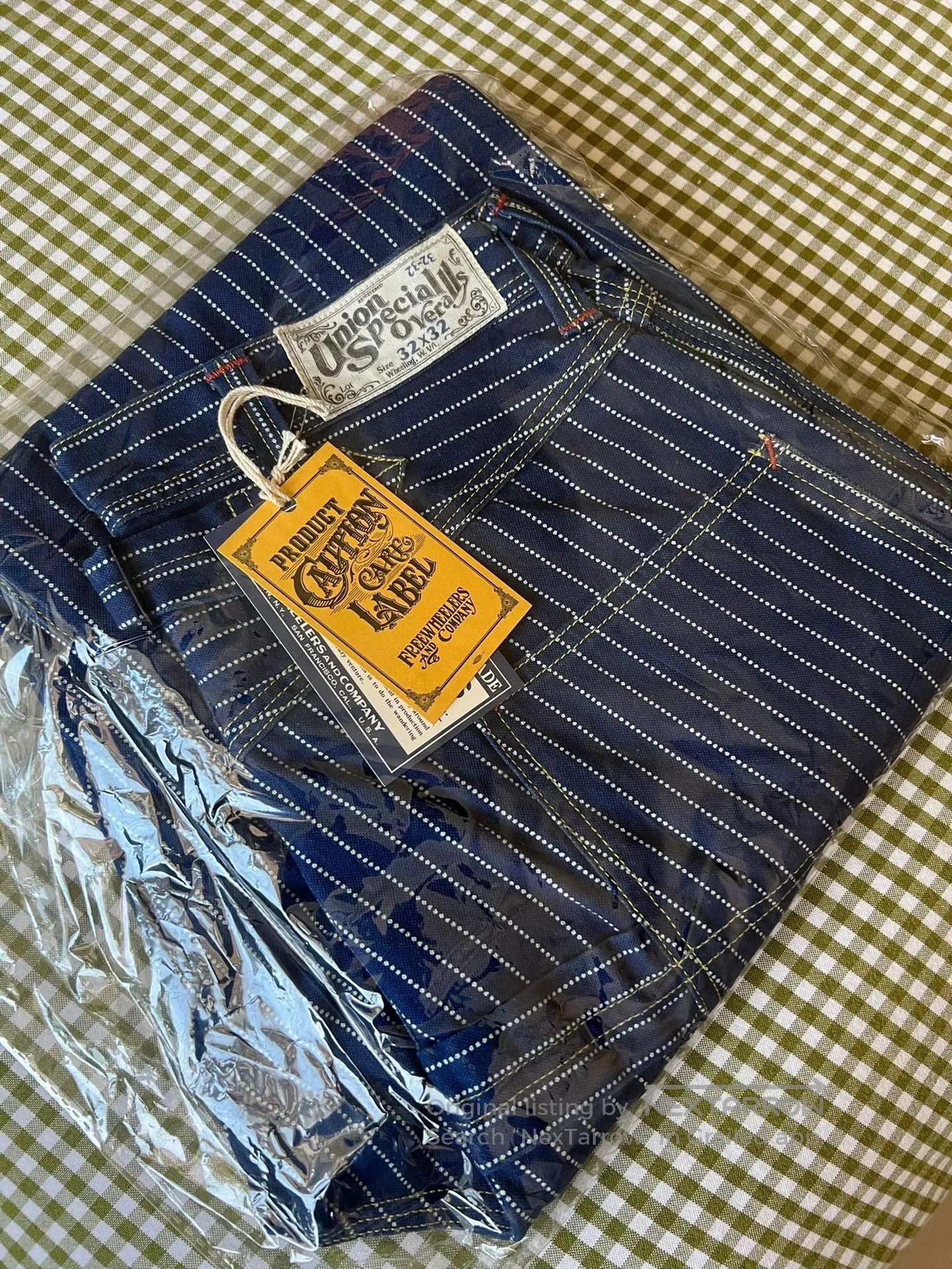 Freewheelers Freewheelers Wabash Stripe Work Pants. Size US 32 / EU 48 - 2 Thumbnail