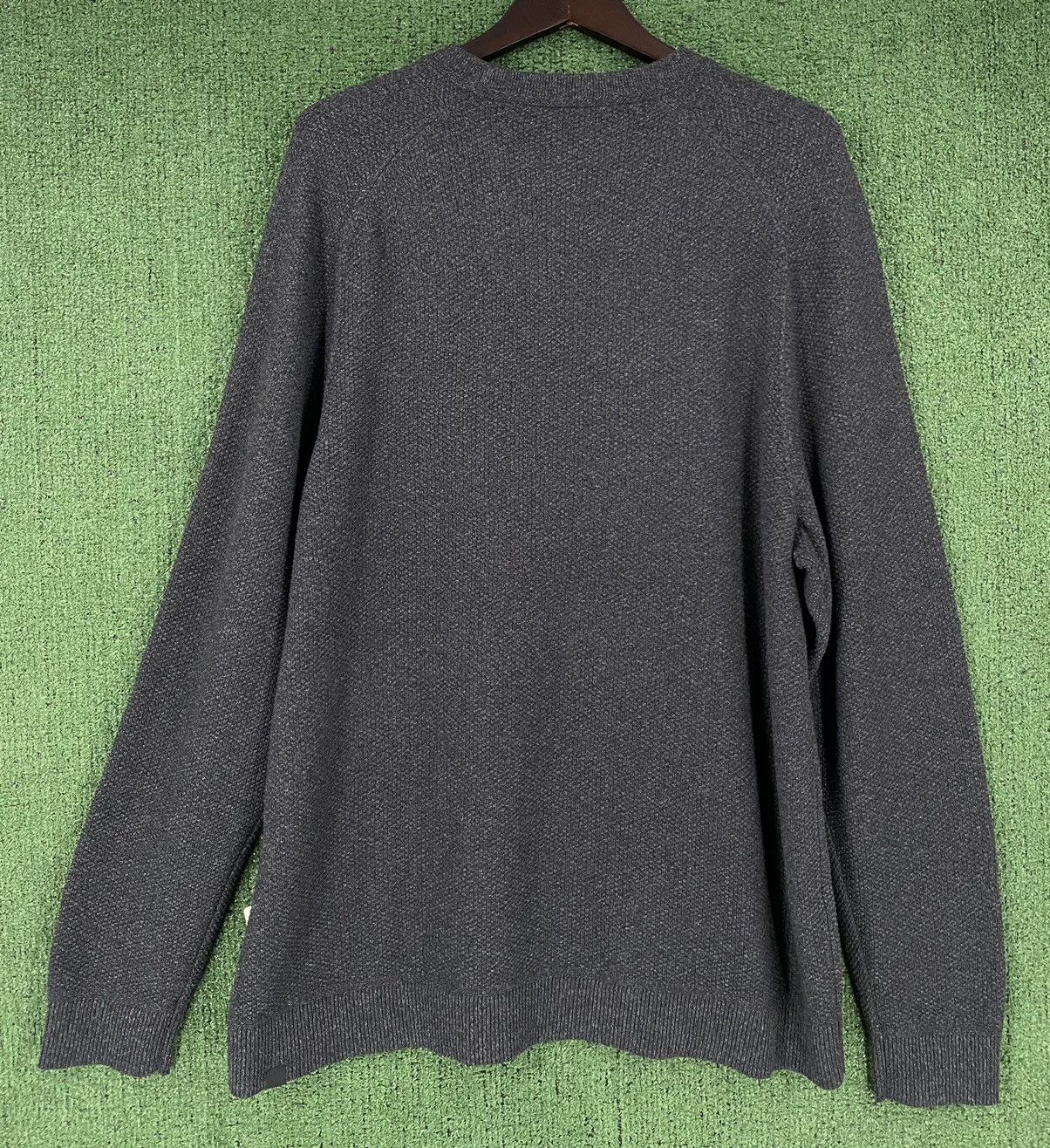 Lululemon New Lululemon Textured Knit Crewneck Heathered Black Sweater Size US XXL / EU 58 / 5 - 7 Thumbnail
