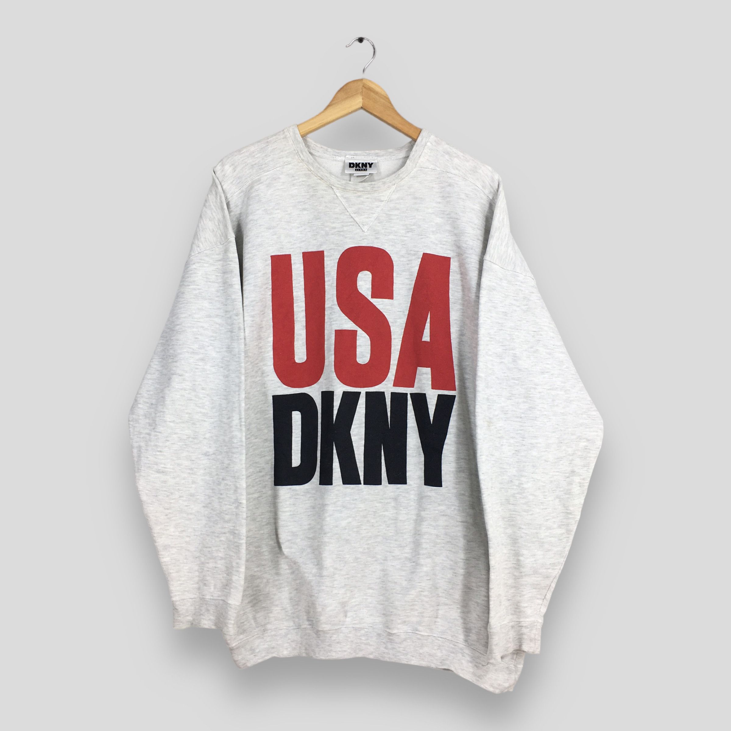 DKNY Vintage Dkny Jeans Sweatshirt XXLarge Size US XXL / EU 58 / 5 - 1 Thumbnail