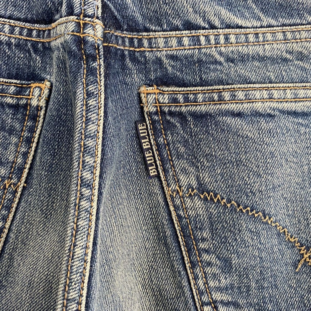 Blue Blue Japan 2000’s Blue Blue Japan Stonewashed Denim Flared Jeans Size US 29 - 12 Thumbnail
