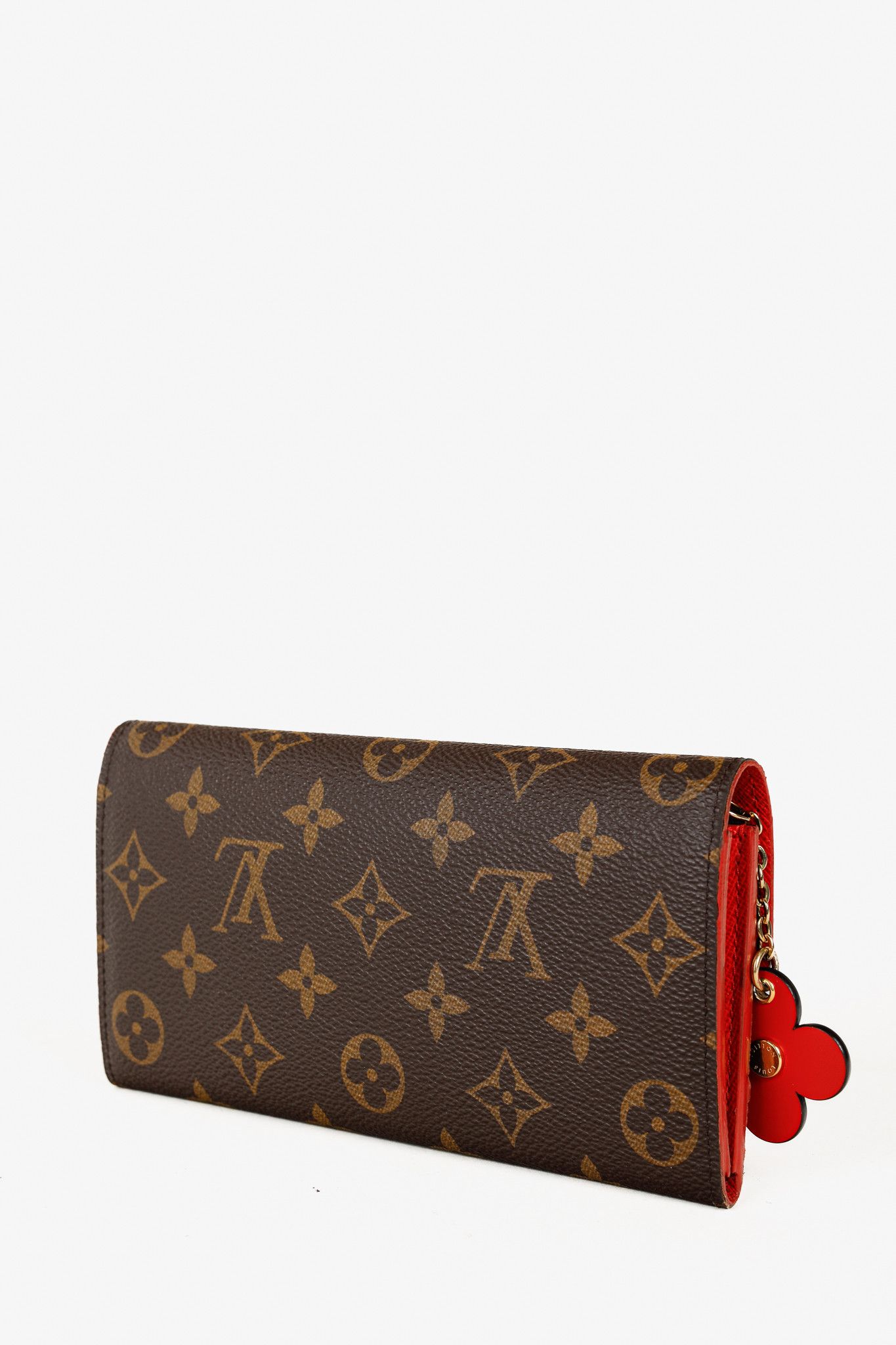 Louis Vuitton Louis Vuitton Monogram Bloom Flower Emilie Wallet Coquelicot Size ONE SIZE - 3 Thumbnail