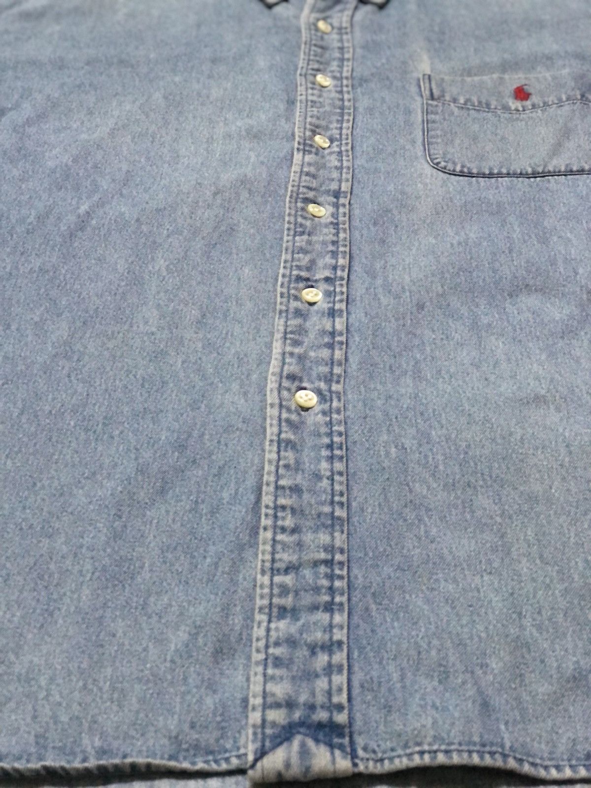 Denim & Supply Ralph Lauren × Polo Ralph Lauren × Vintage Vintage Polo Ralph Lauren Denim Jacket Size US L / EU 52-54 / 3 - 4 Thumbnail