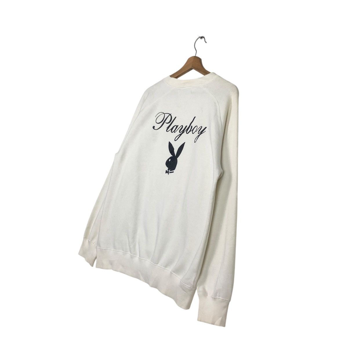 Japanese Brand 📌Vintage Sweatshirt Pull Over Playboy Big Logo Size US M / EU 48-50 / 2 - 11 Thumbnail