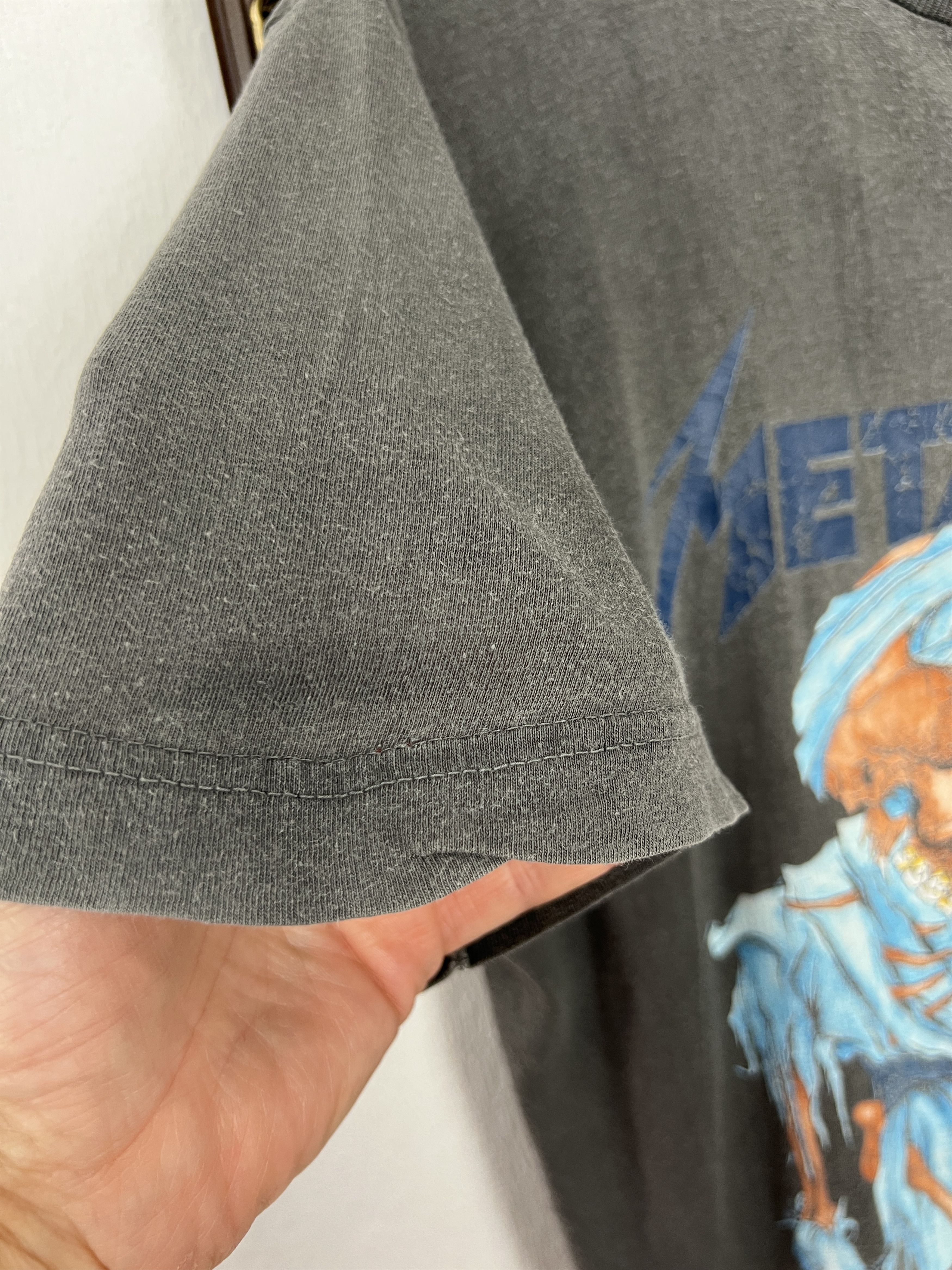 Vintage Vintage 1989 Metallica Their Money Tips Tee Shirt Size US M / EU 48-50 / 2 - 7 Thumbnail
