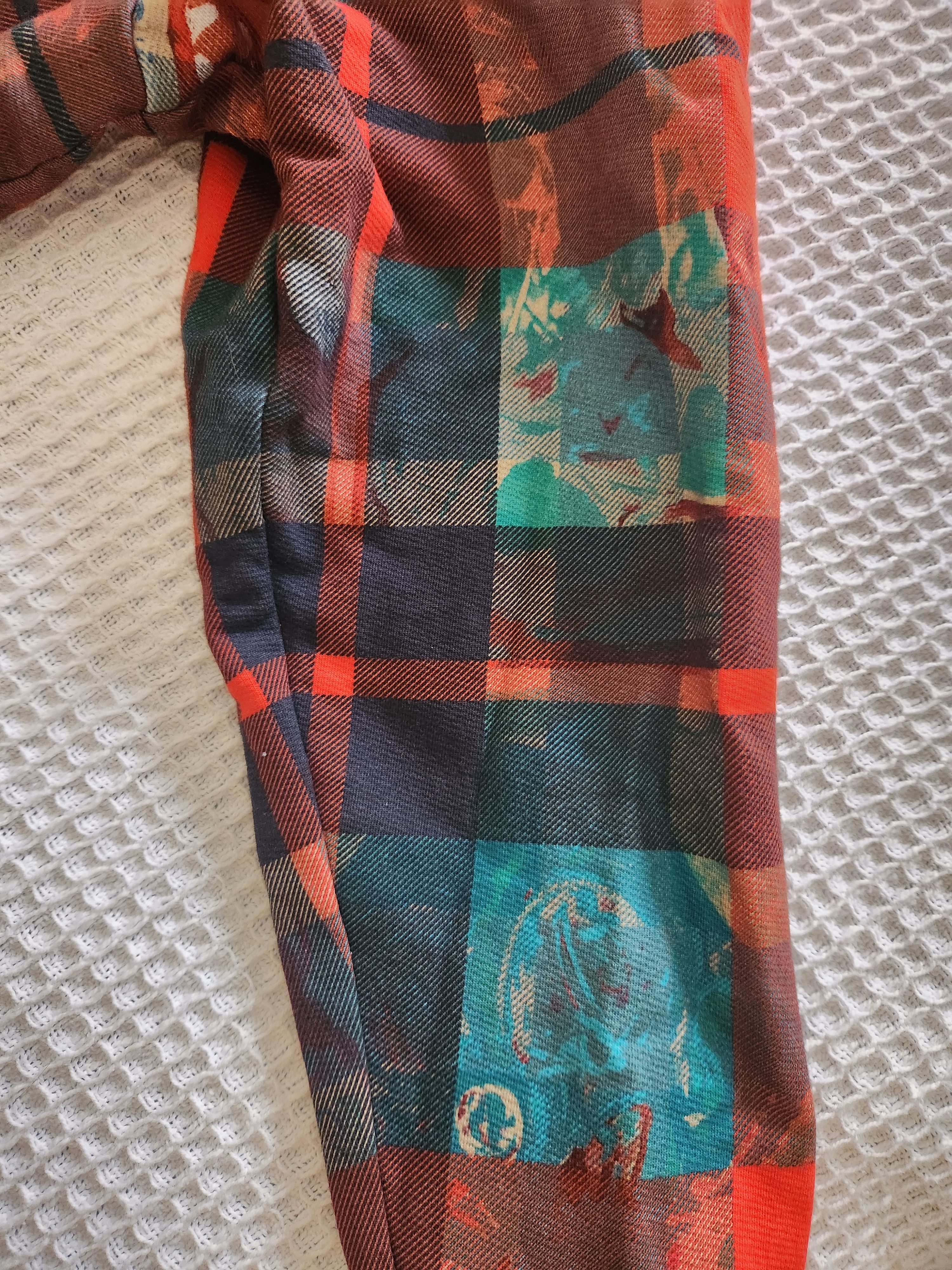 Other JCRT × Scooter LaForge Plaid/photo print zip-up hoodie Size US M / EU 48-50 / 2 - 3 Thumbnail