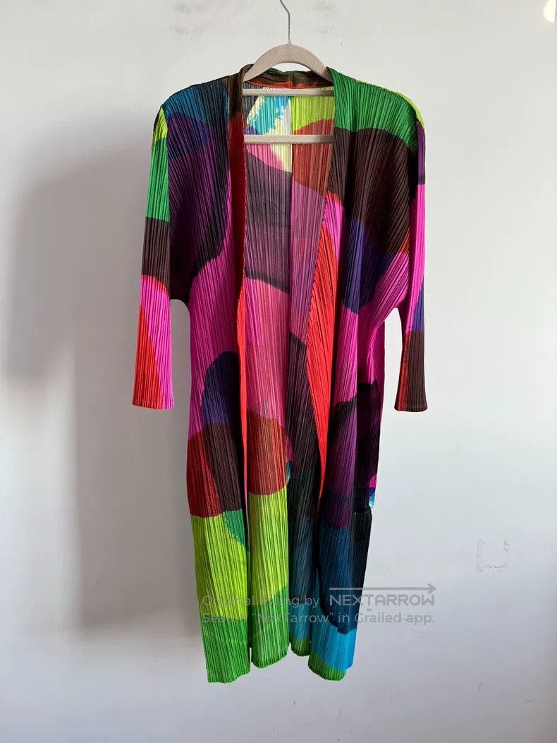 Issey Miyake Issey Miyake Color - Block Coat Size M / US 6-8 / IT 42-44 - 1 Thumbnail