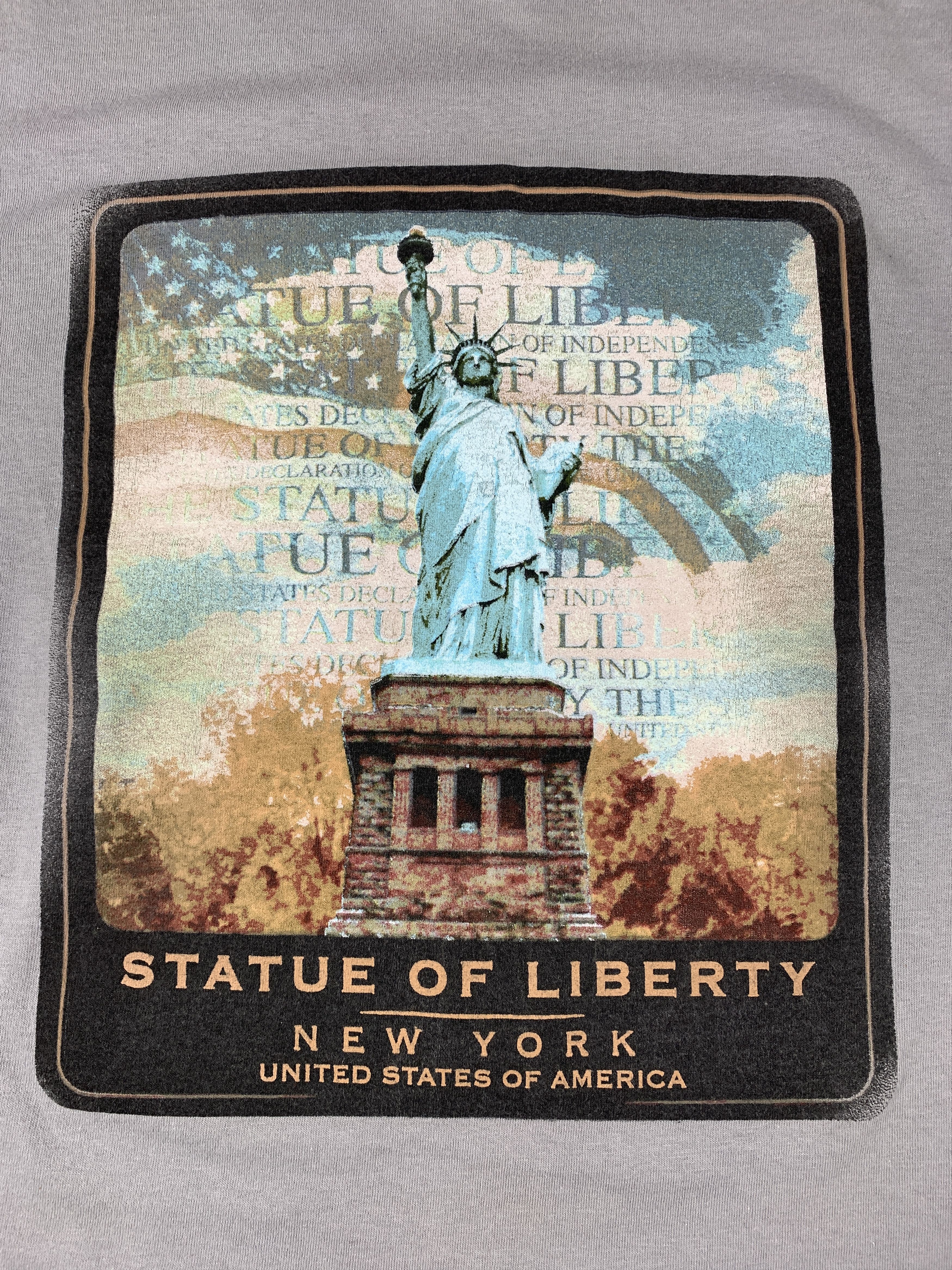 Anvil × Vintage Anvil Vintage New York Statue of Liberty T Shirt Size US M / EU 48-50 / 2 - 3 Thumbnail