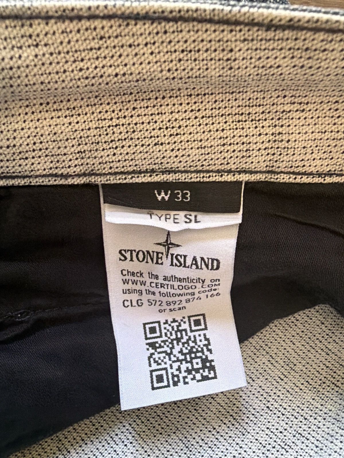 Stone Island Stone Island Canvas Denim Jeans Size 33 Size US 33 - 5 Thumbnail