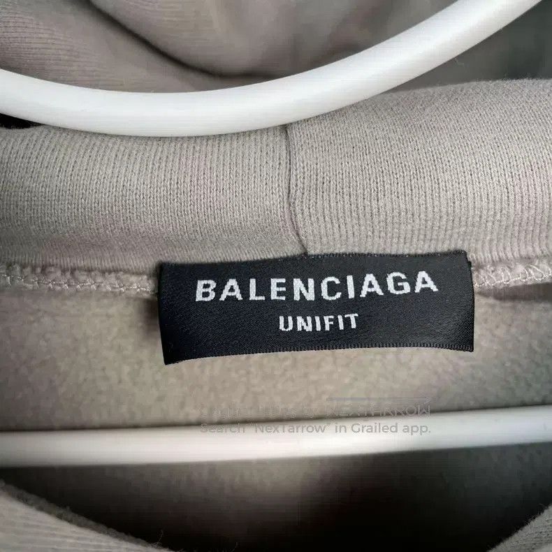 Balenciaga Balenciaga Pure Cotton Ripped Hoodie Size US XS / EU 42 / 0 - 4 Thumbnail