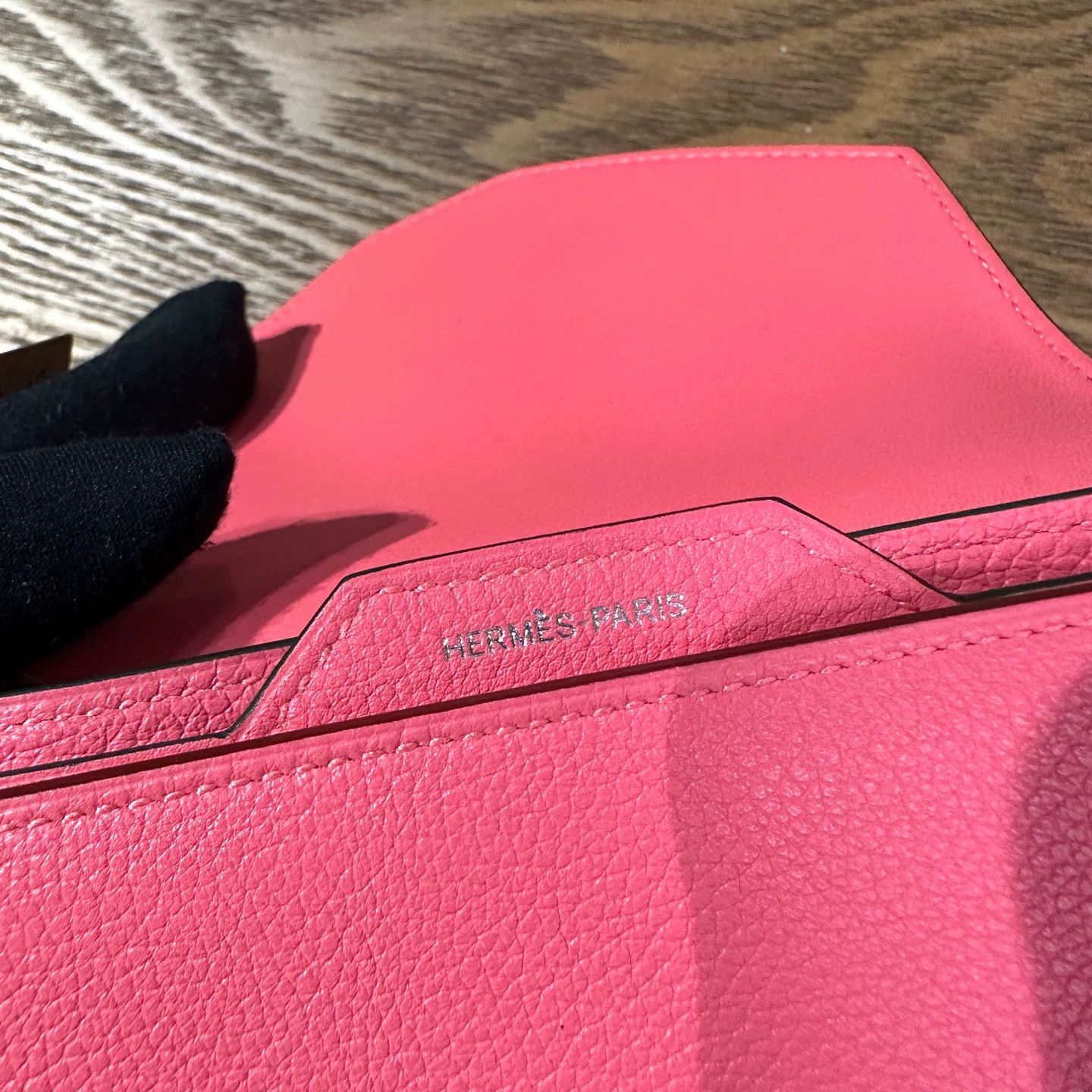 Hermes Hermes Women's 3-in-1 Wallet May320 Pink Size ONE SIZE - 3 Thumbnail