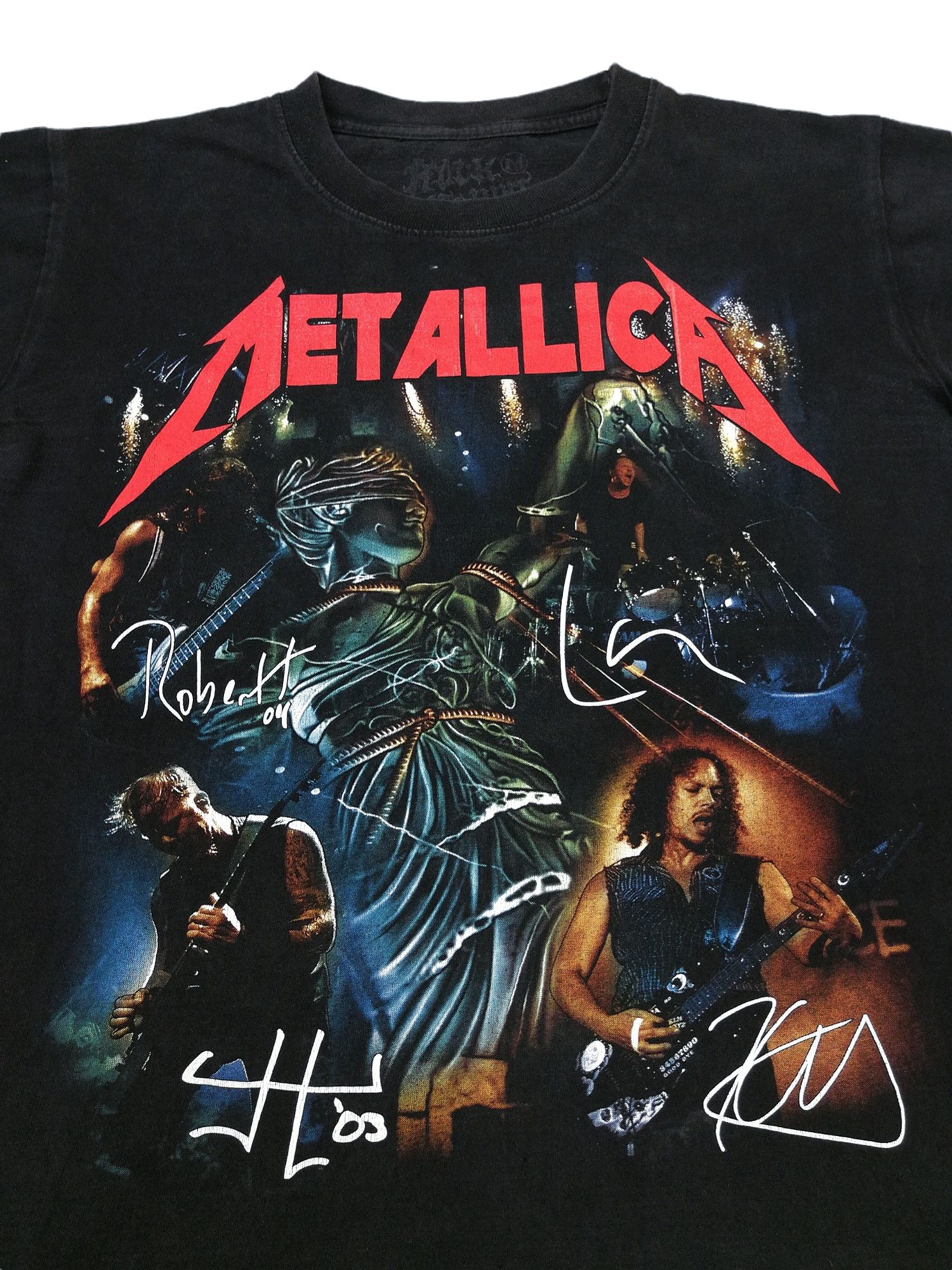 Band Tees × Metallica Rock Machine Metallica T-Shirt Rock Overprint Size US S / EU 44-46 / 1 - 5 Thumbnail