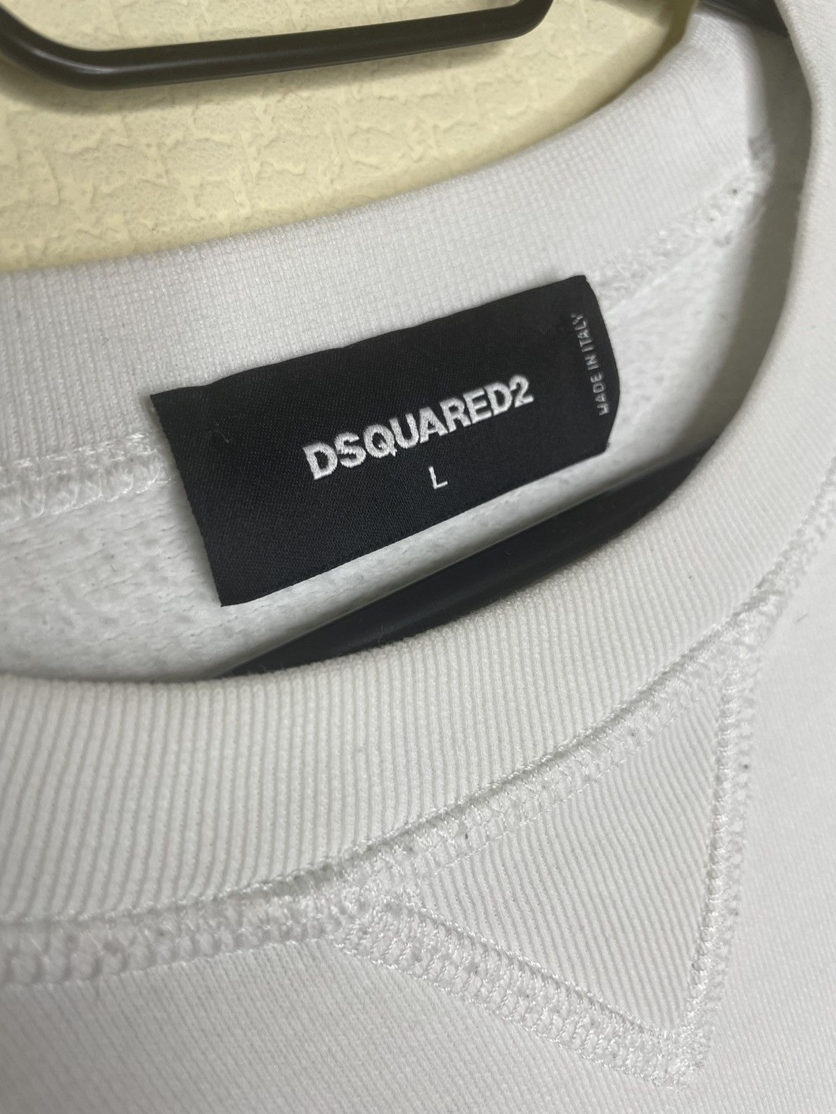 Dsquared2 Dsqured2 ICON men’s white sweatshirt Size US L / EU 52-54 / 3 - 9 Thumbnail
