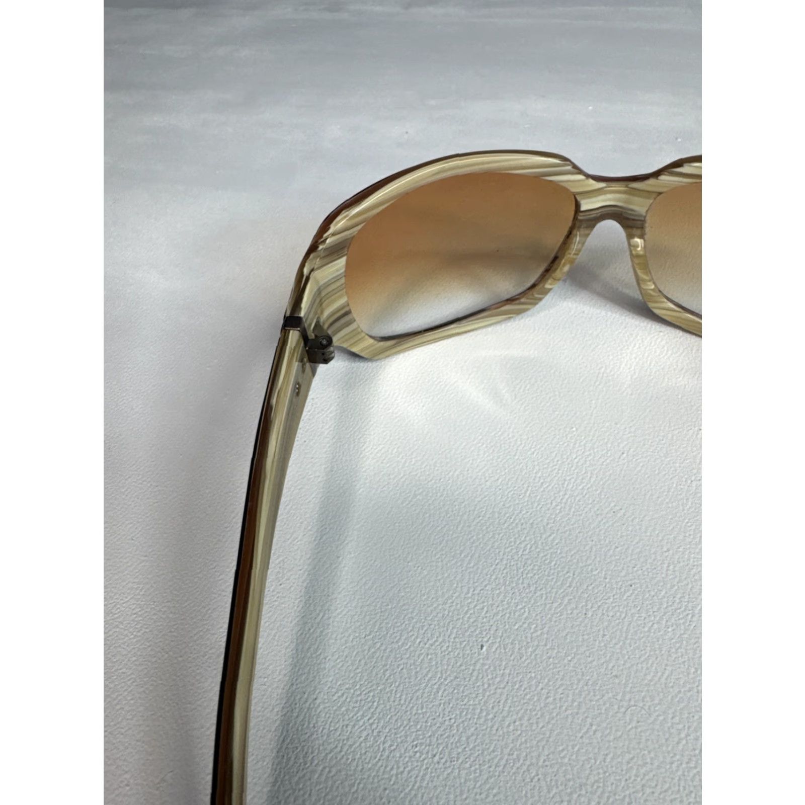 Oakley VINTAGE Oakley Script Sunglasses Cappuccino Gradient Lens Women Oversized Frames Only Brown Gradient Oval Sunglasses Women Size ONE SIZE - 6 Thumbnail