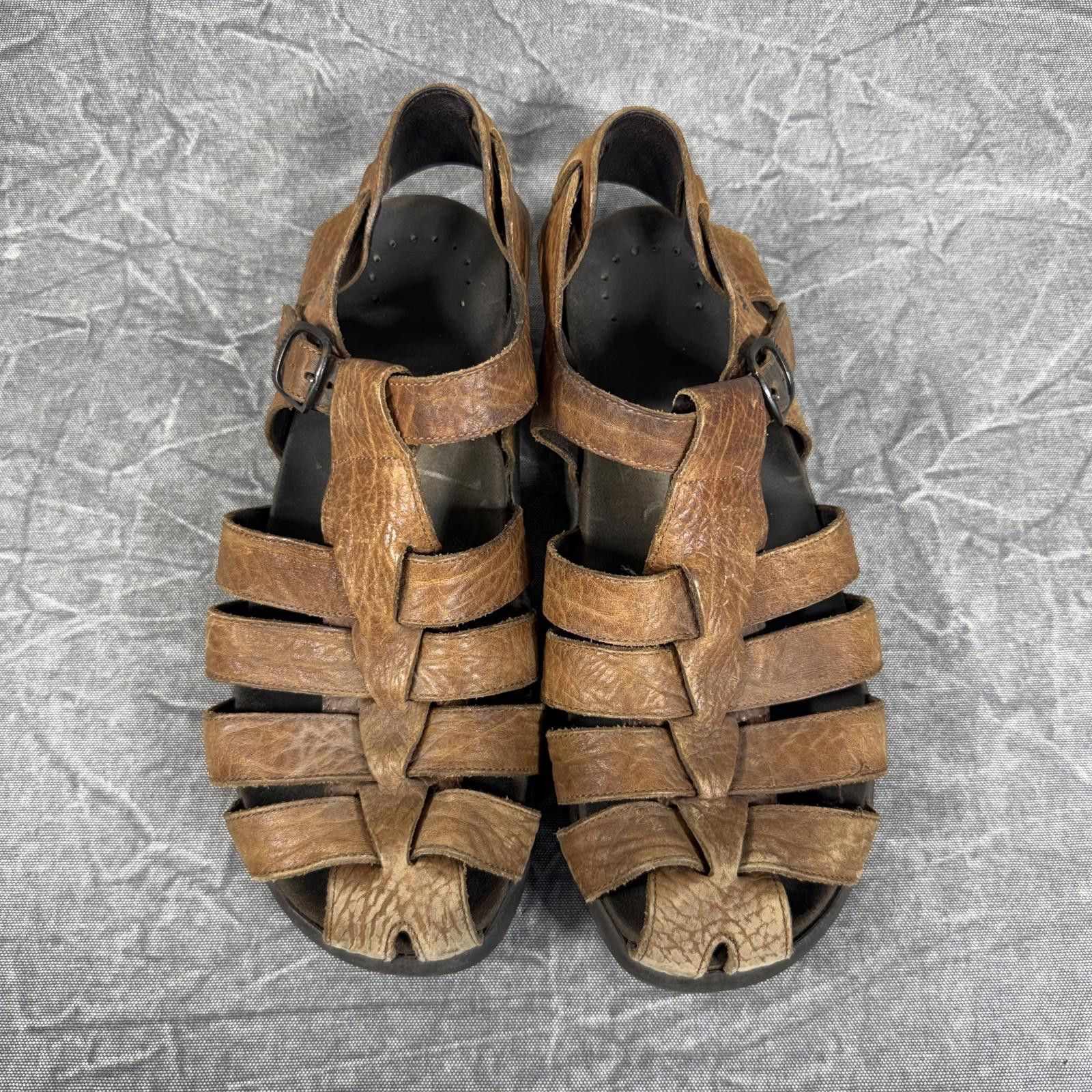 Mephisto Mephisto Sandals Men's 42 Brown 4x Shock Absorbing System Size US 9 / EU 42 - 2 Thumbnail