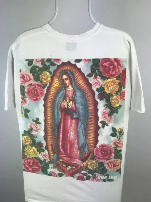 Band Tees Virgen De Gvadalupe T-shirt band tee Art size XLarge Size US XL / EU 56 / 4 - 2 Thumbnail