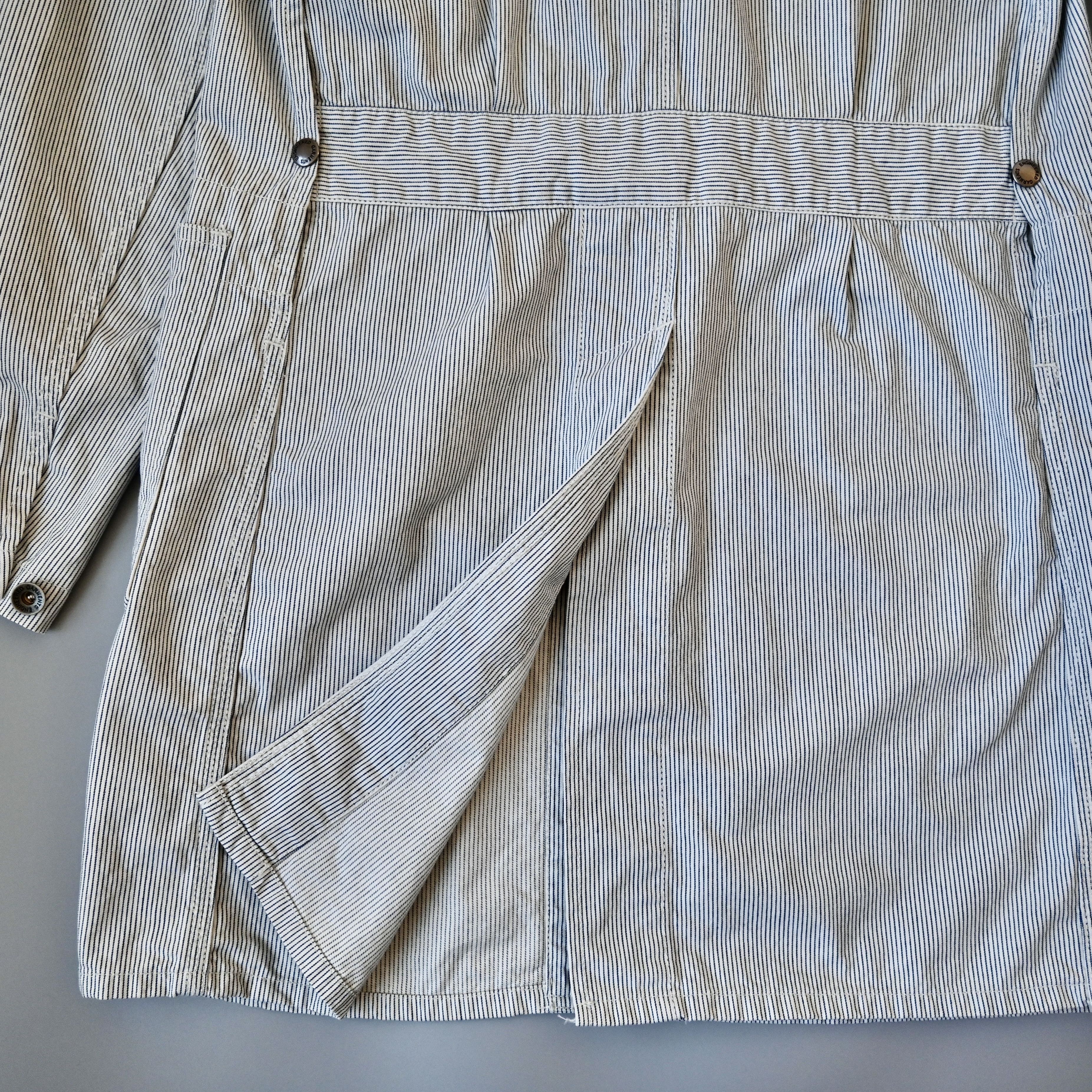 Engineered Garments VTG 2000s Engineered Garments hickory twill "Shop Coat" Size US S / EU 44-46 / 1 - 5 Thumbnail