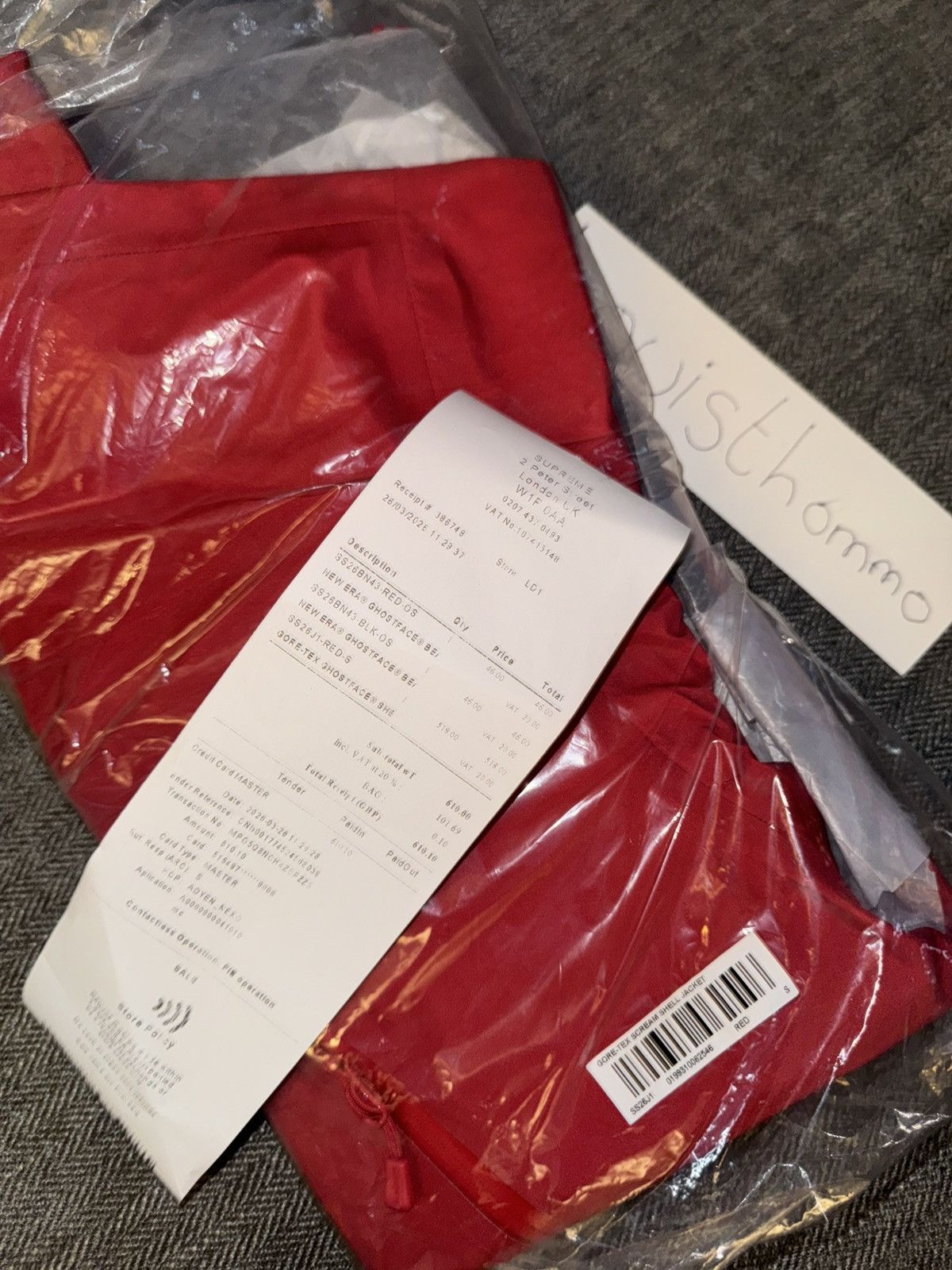 Supreme Supreme GORE-TEX Ghostface® Scream Shell Jacket Size US S / EU 44-46 / 1 - 19 Thumbnail