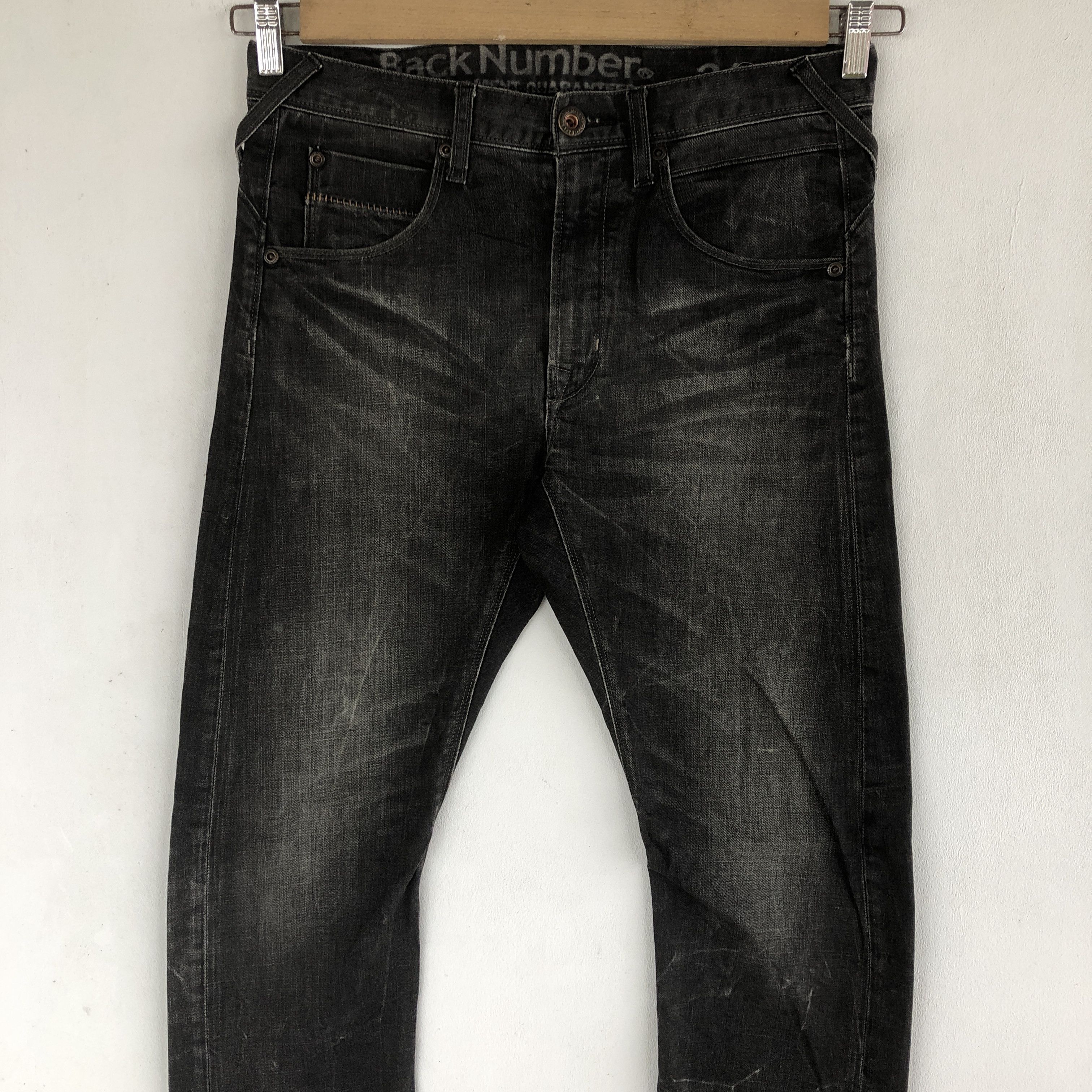 Japanese Brand Vintage Back Number Jeans Japanese Denim Pants Size US 32 / EU 48 - 3 Thumbnail