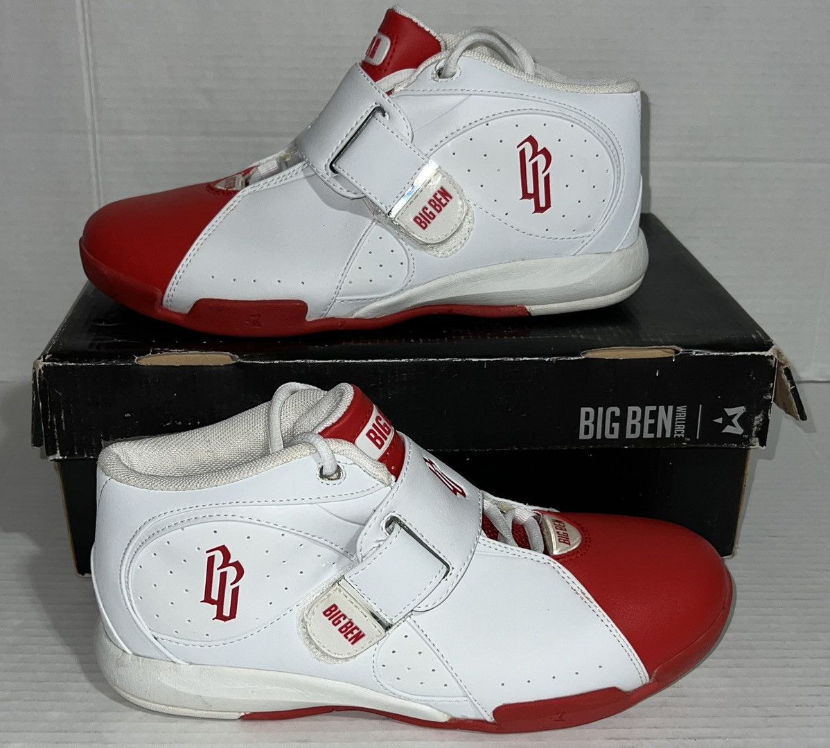Other Vintage Big Ben Wallace Starbury Shoes Detroit Pistons Size US 8.5 / EU 41-42 - 1 Thumbnail