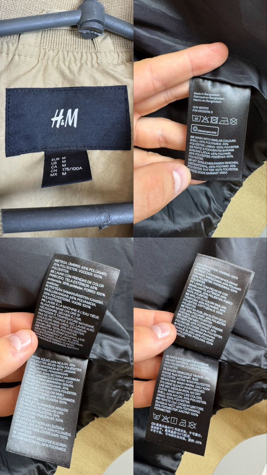 H&M The Weeknd x HM XO Bomber Jacket Size US M / EU 48-50 / 2 - 14 Thumbnail