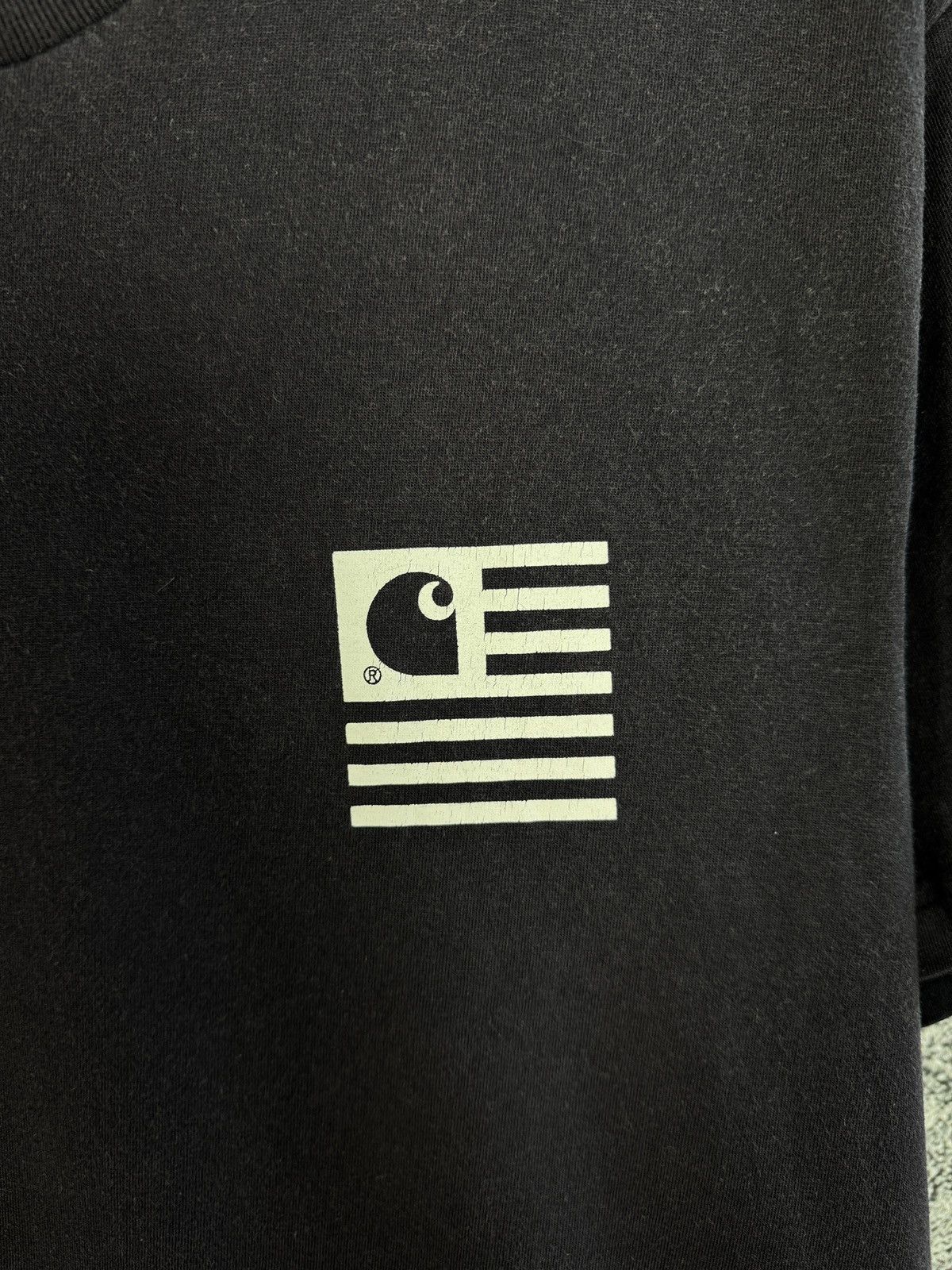 Carhartt Carhartt Wip State Sports T-Shirt Streetwear Vintage Size S Size US S / EU 44-46 / 1 - 7 Thumbnail