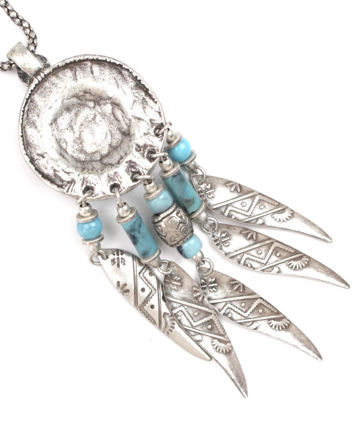GOA 2000S G.O.A TRIBAL DREAMCATCHER PENDANT NECKLACE Size ONE SIZE - 4 Thumbnail
