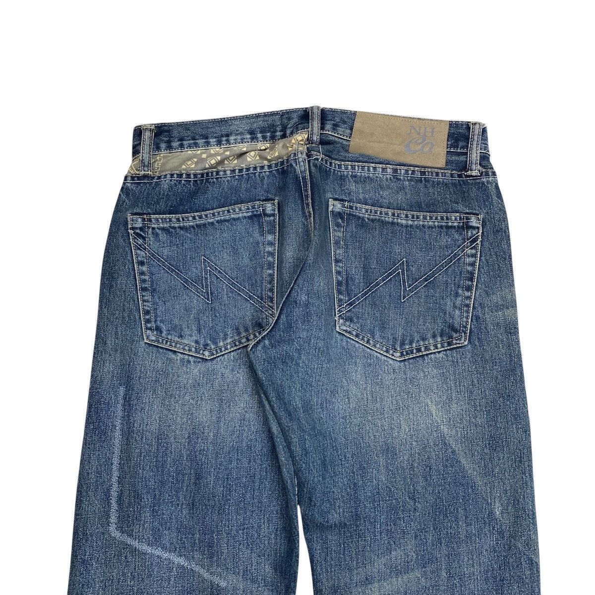 Neighborhood Neighborhood Anthony Savage Narrow Distressed Denim Pants Size US 32 / EU 48 - 5 Thumbnail