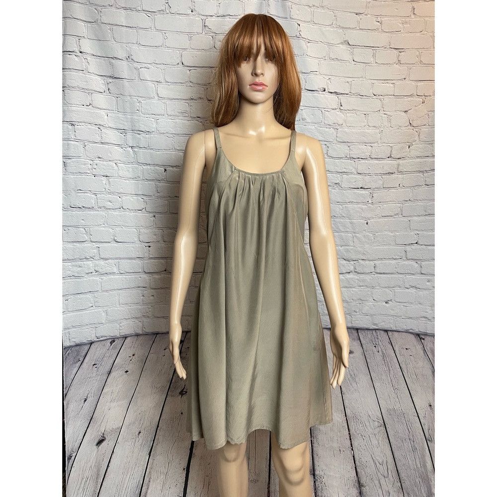 Hartford Hartford Sleeveless Silk Beige Dress Size 2 US S Size S / US 4 / IT 40 - 1 Thumbnail