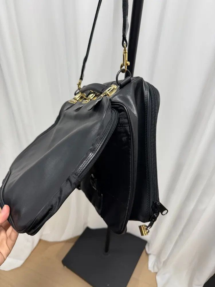 Yohji Yamamoto Yohji Yamamoto Y'sACCS Gold Buckle Shoulder Bag-2505 Size ONE SIZE - 4 Thumbnail