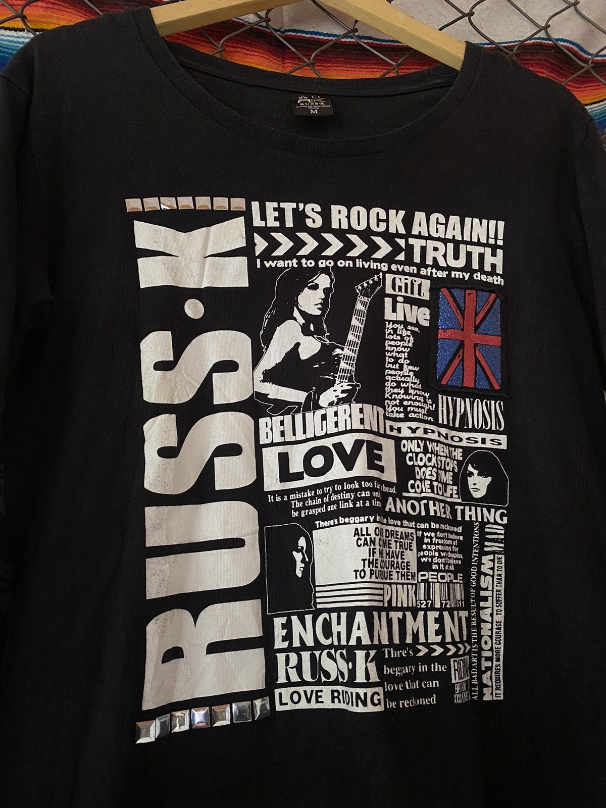 Hysteric Glamour × If Six Was Nine × Japanese Brand Y2k Russ’k “Hysteric Glamour style” ifsixwasnine longsleeve Size US M / EU 48-50 / 2 - 1 Thumbnail