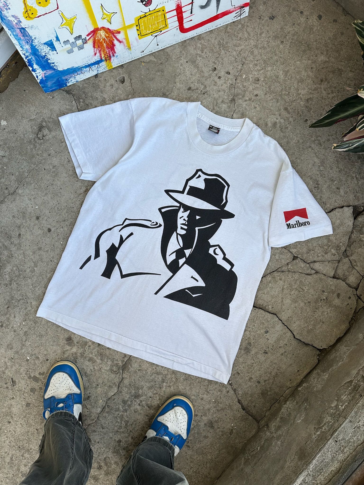 Marlboro Vintage Marlboro Cowboy T-shirt Size US XL / EU 56 / 4 - 1 Thumbnail