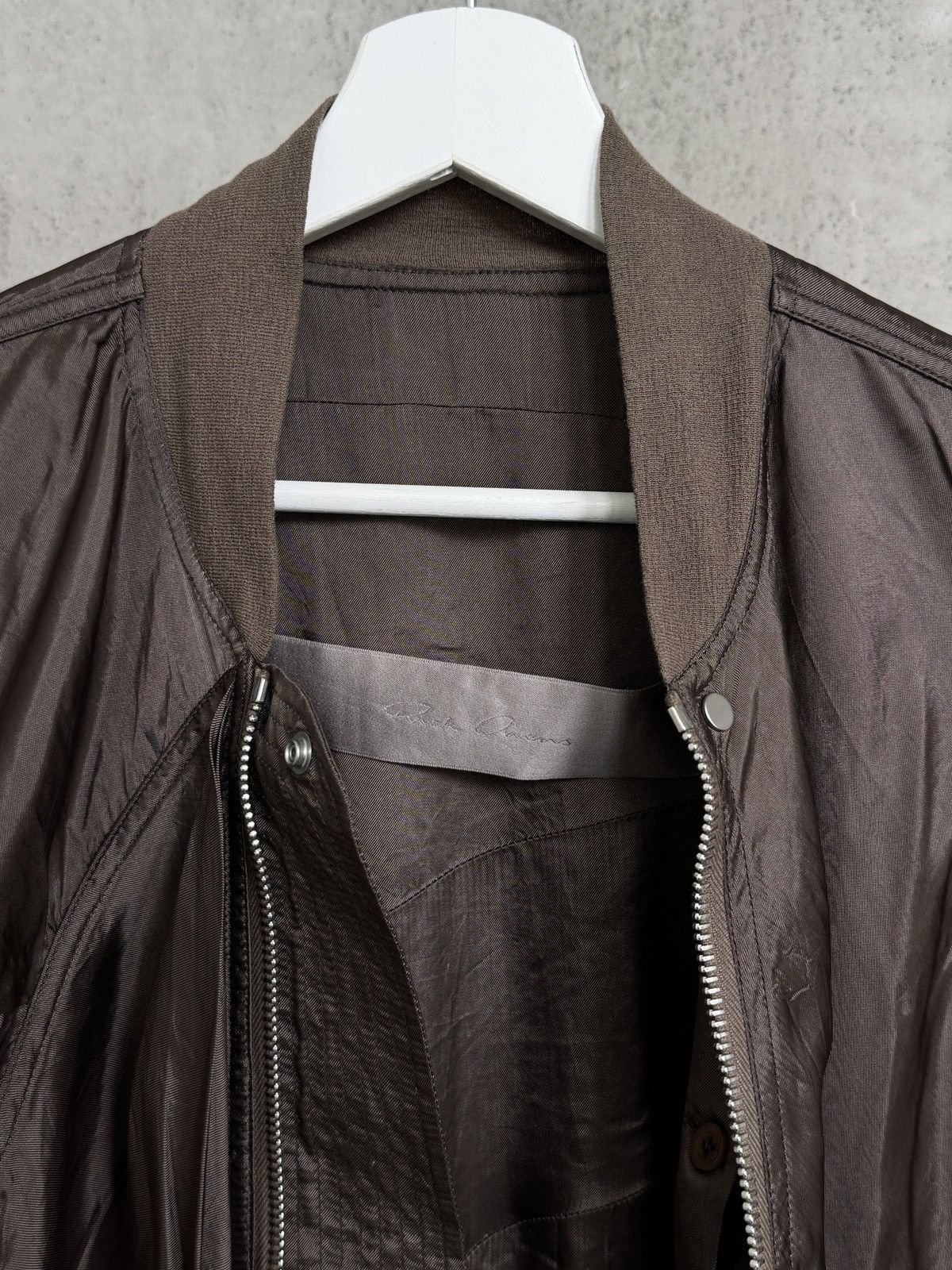 Rick Owens Rick Owens Zipped Bomber Jacket SS16 "Cyclops" collection Size XS / US 0-2 / IT 36-38 - 6 Thumbnail