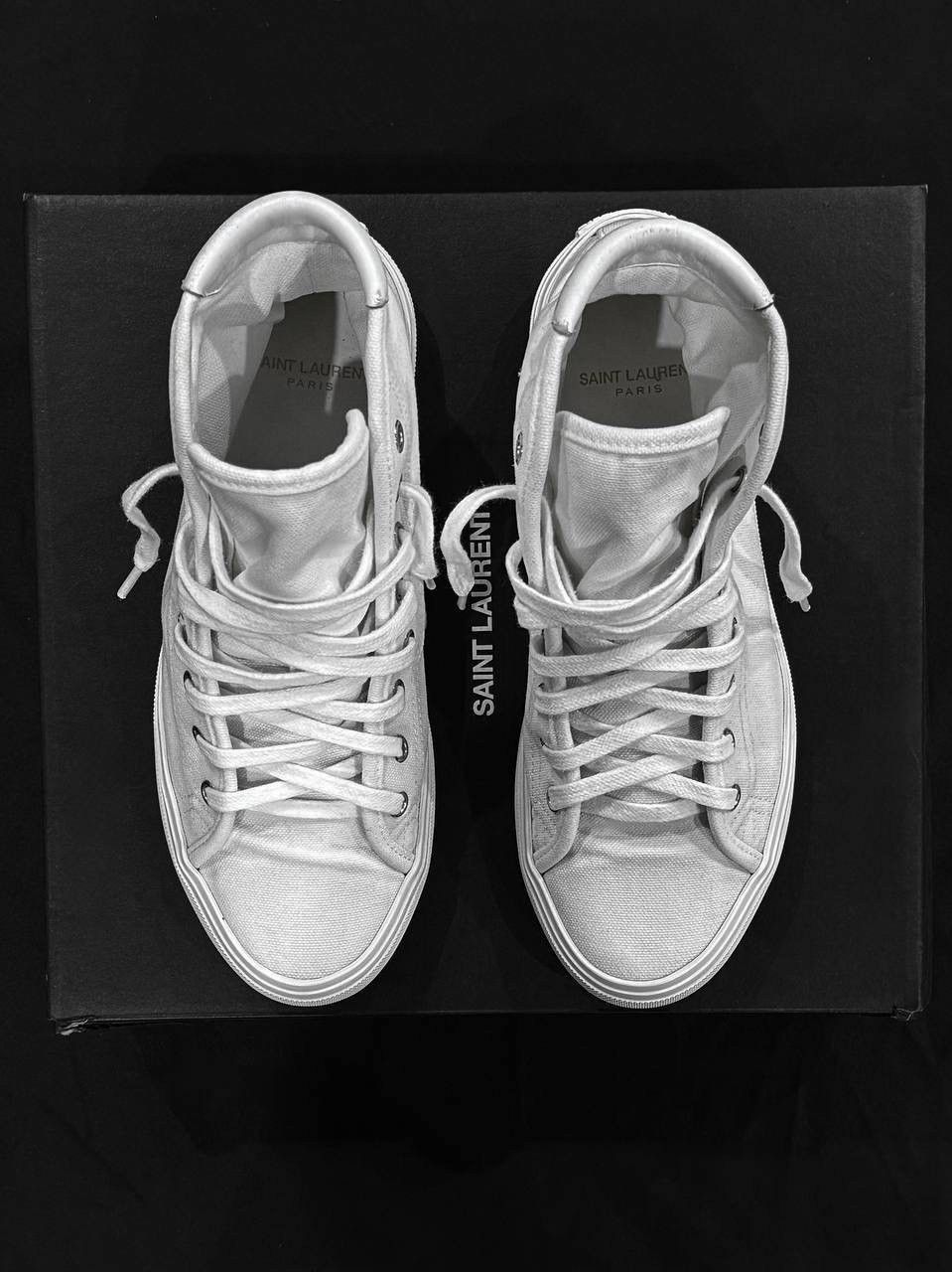 Saint Laurent Paris Saint Laurent «Malibu» Sneakers Size US 8 / IT 38 - 1 Thumbnail