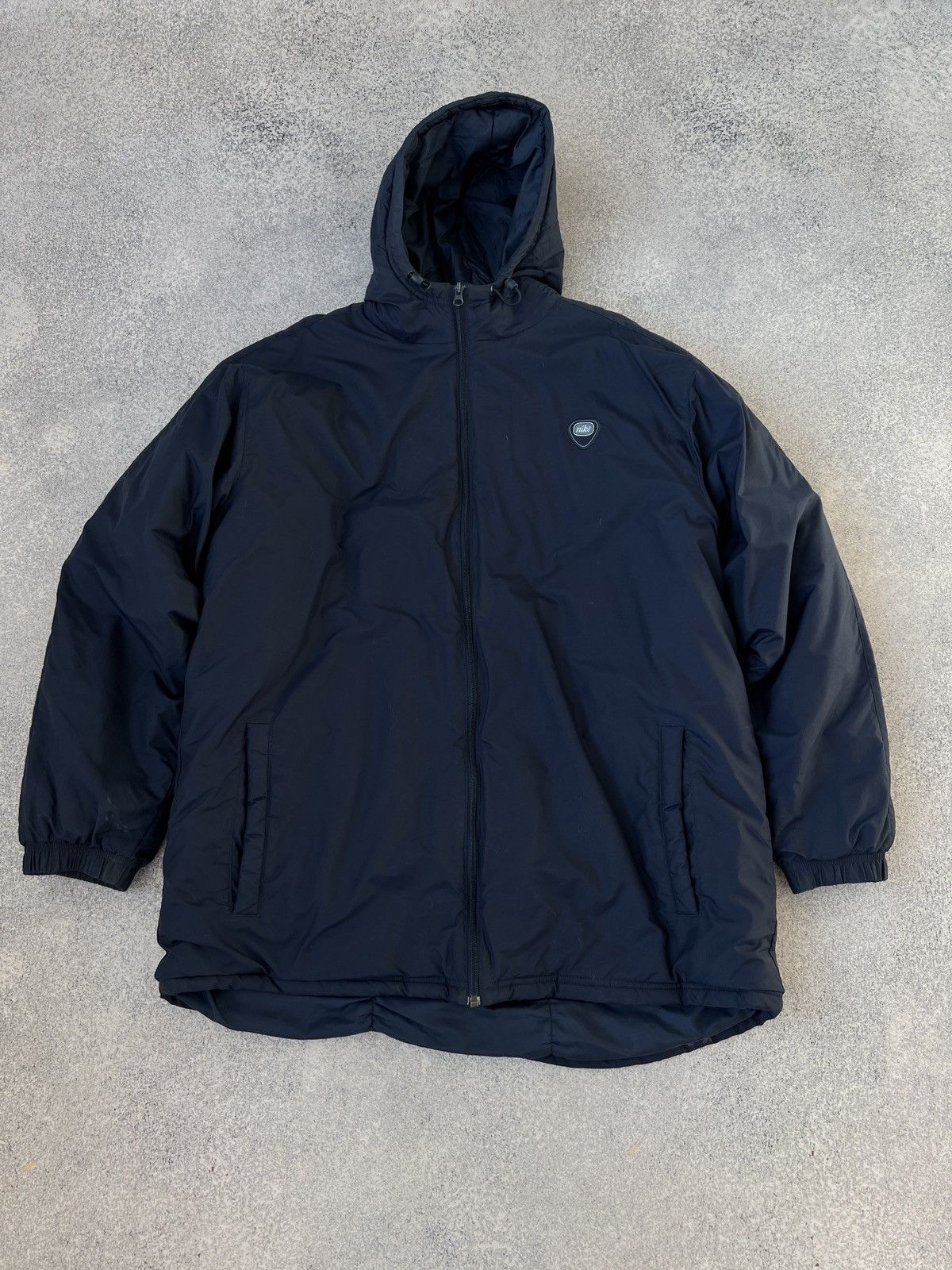 Vintage Nike Puffer Down Coat Overcoat