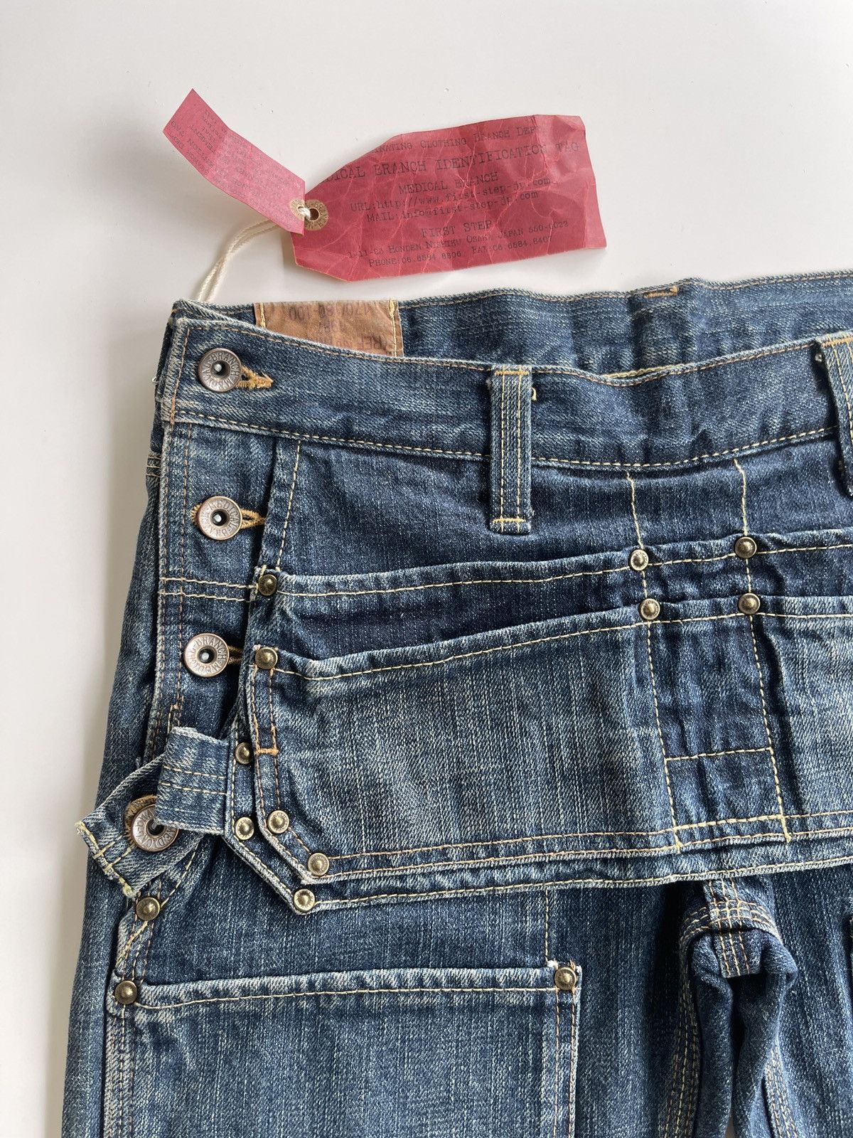 BRANCH DEPT❗️Double Waist Flare Multipocket Union Made Jeans