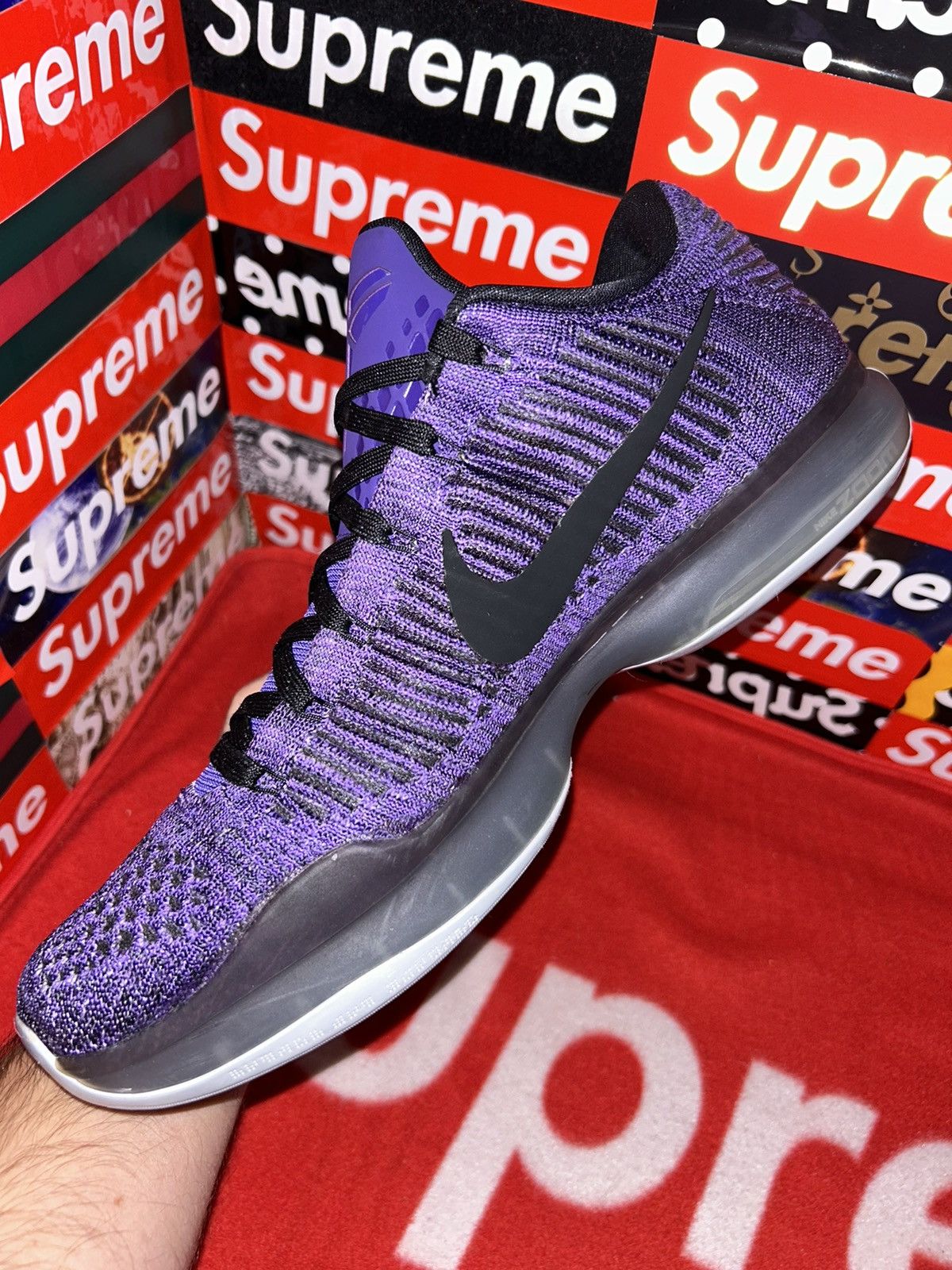 Nike Nike Kobe 10 Elite Low Multi Color 802817-993 size 12 nikeID Size US 12 / EU 45 - 10 Thumbnail