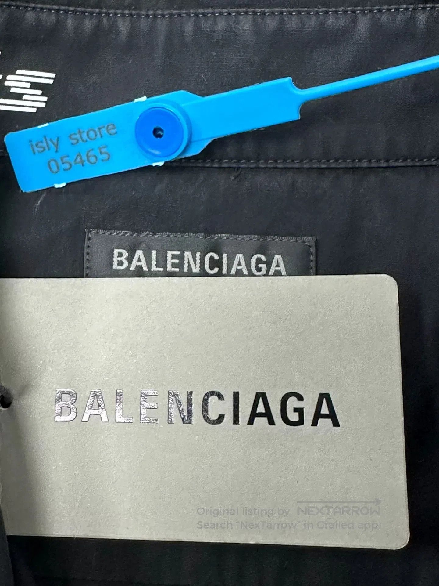 Balenciaga Balenciaga Letter Print Long-Sleeve Shirt. Size US M / EU 48-50 / 2 - 4 Thumbnail