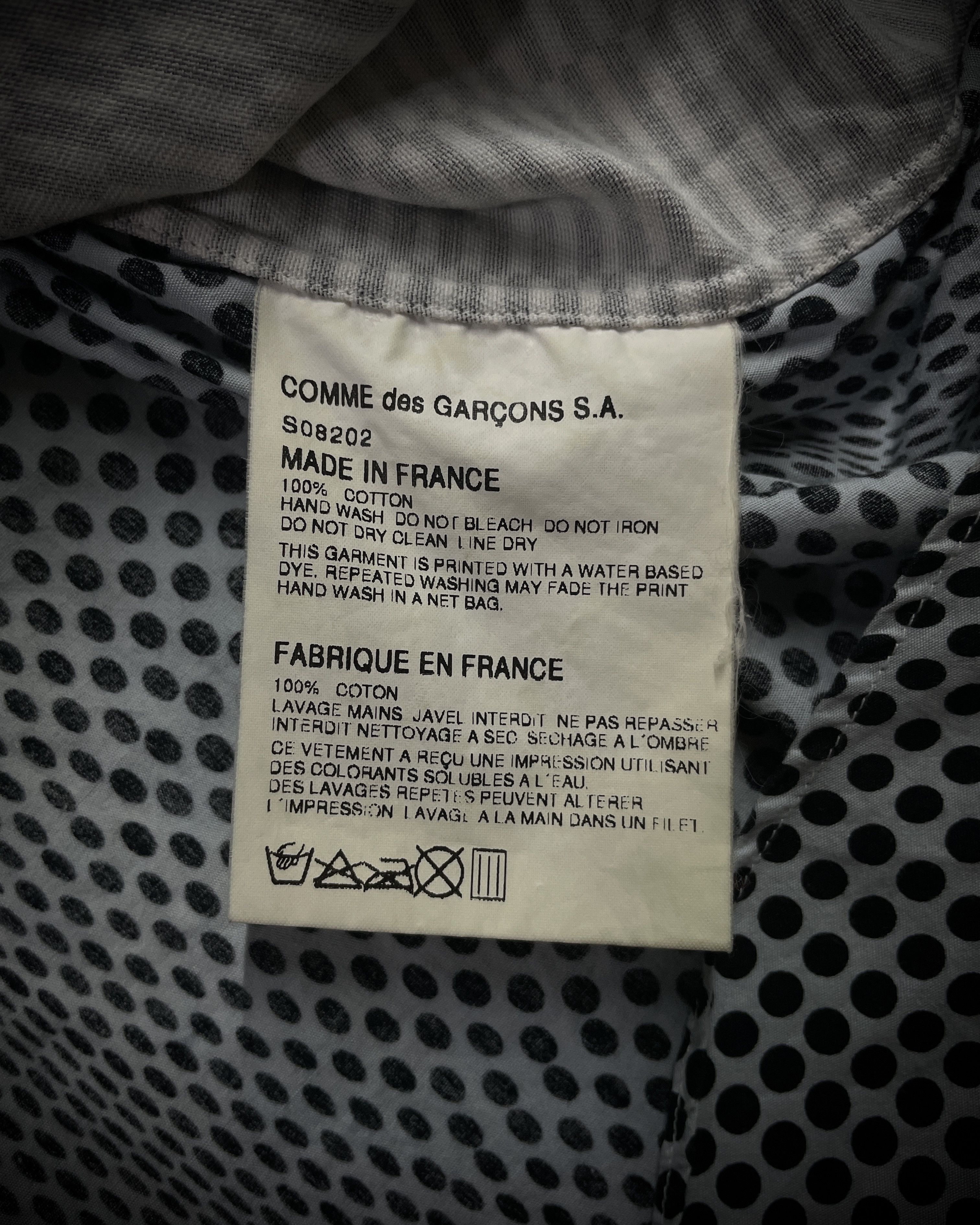 Comme des Garcons COMME des GARÇONS SHIRT (Early 2000s) Mixed Pattern Size US XL / EU 56 / 4 - 7 Thumbnail
