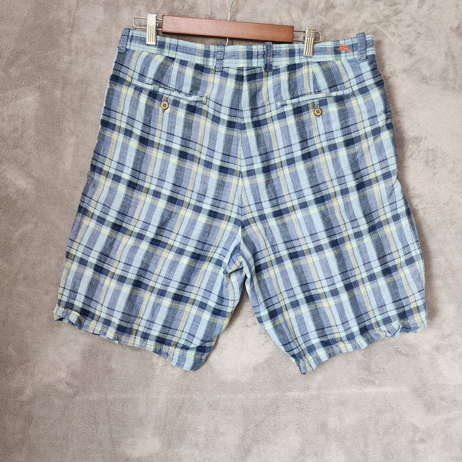 Tommy Bahama Men's 36 Tommy Bahama Golf Shorts Blue Checkered Size US 36 / EU 52 - 2 Thumbnail